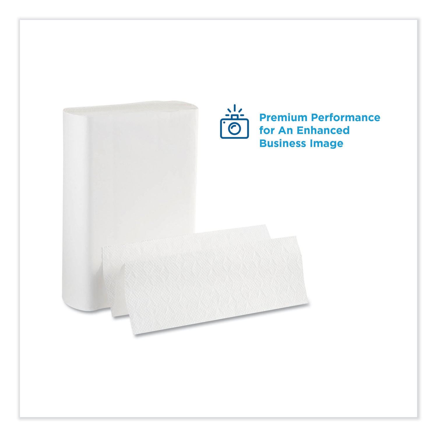 Georgia Pacific® Professional Pacific Blue Ultra Folded Paper Towels, 1-Ply, 10.2 x 10.8, White, 220/Pack, 10 Packs/Carton