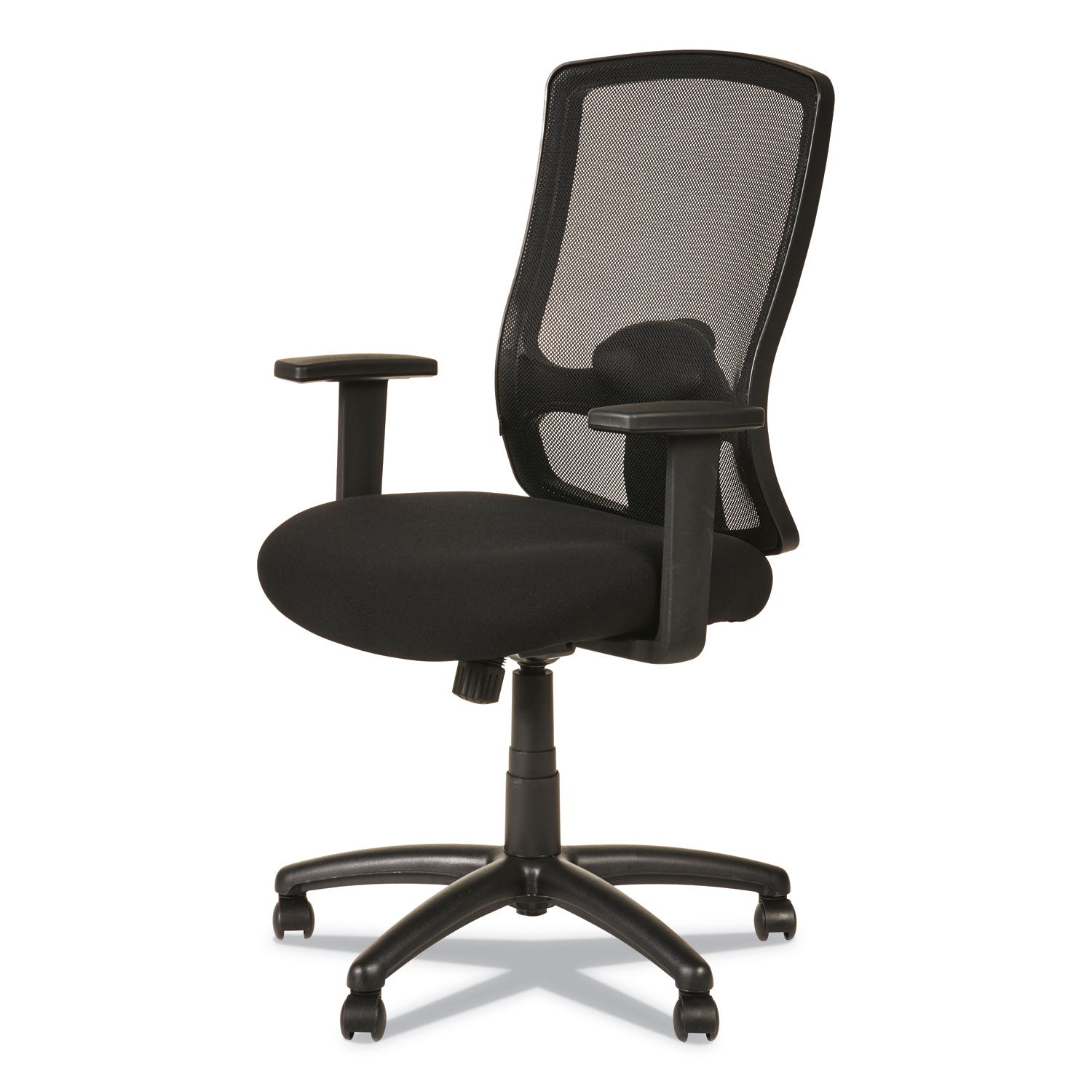 Alera® Alera Etros Series High-Back Swivel/Tilt Chair, Supports Up to 275 lb, 18.11" to 22.04" Seat Height, Black