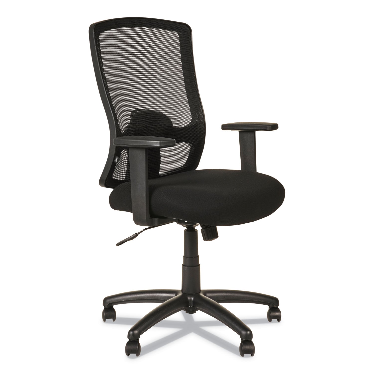 Alera Etros Series High-Back Swivel/Tilt Chair, Supports Up to 275 lb, 18.11" to 22.04" Seat Height, Black