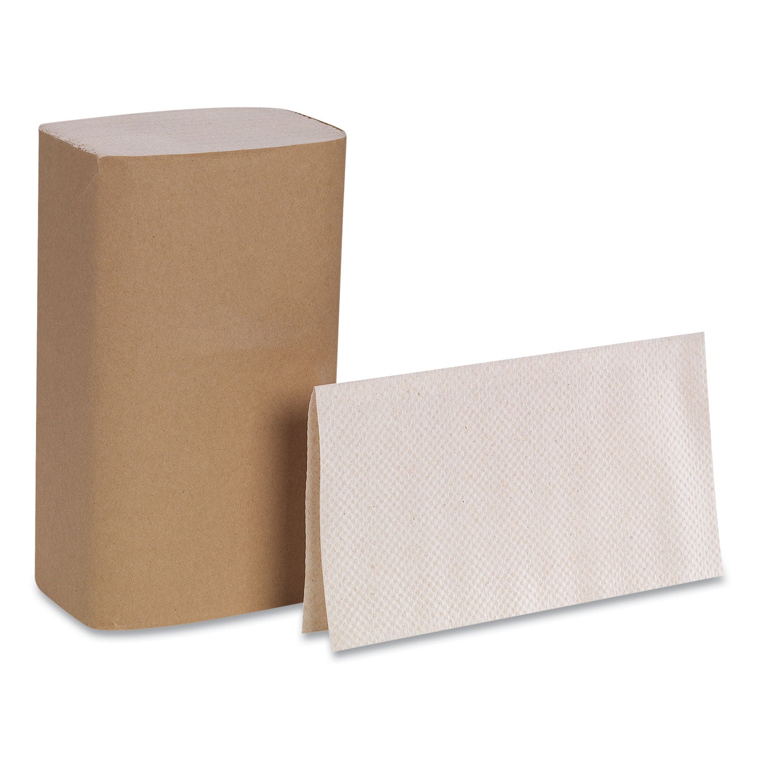 Georgia Pacific® Professional Pacific Blue Basic S-Fold Paper Towels, 1-Ply, 10.25 x 9.25, Brown, 250/Pack, 16 Packs/Carton