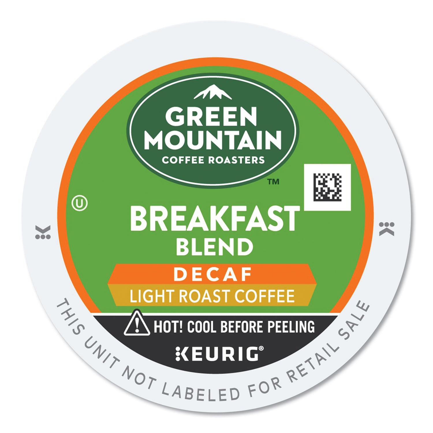 Breakfast Blend Decaf Coffee K-Cups, 24/Box