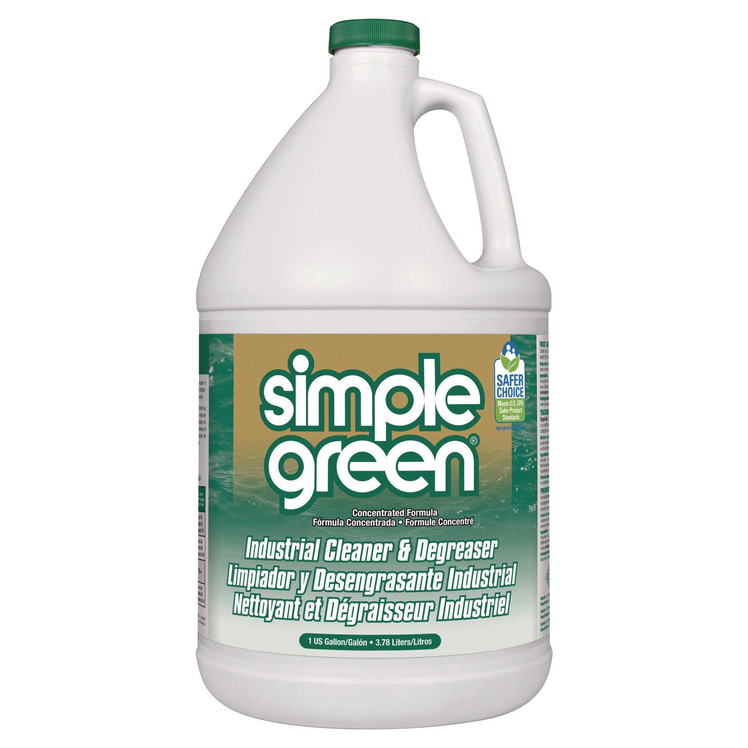 Industrial Cleaner and Degreaser, Concentrated, 1 gal Bottle