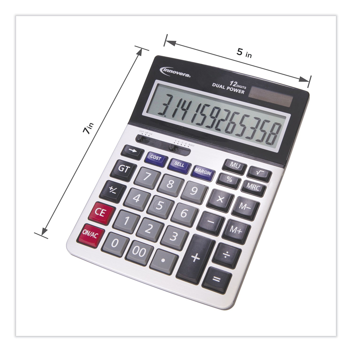 Innovera® 15968 Profit Analyzer Calculator, 12-Digit LCD