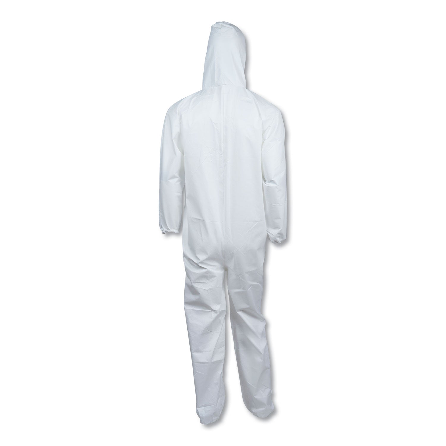 KleenGuard™ A40 Elastic-Cuff, Ankle, Hooded Coveralls, 3X-Large, White, 25/Carton