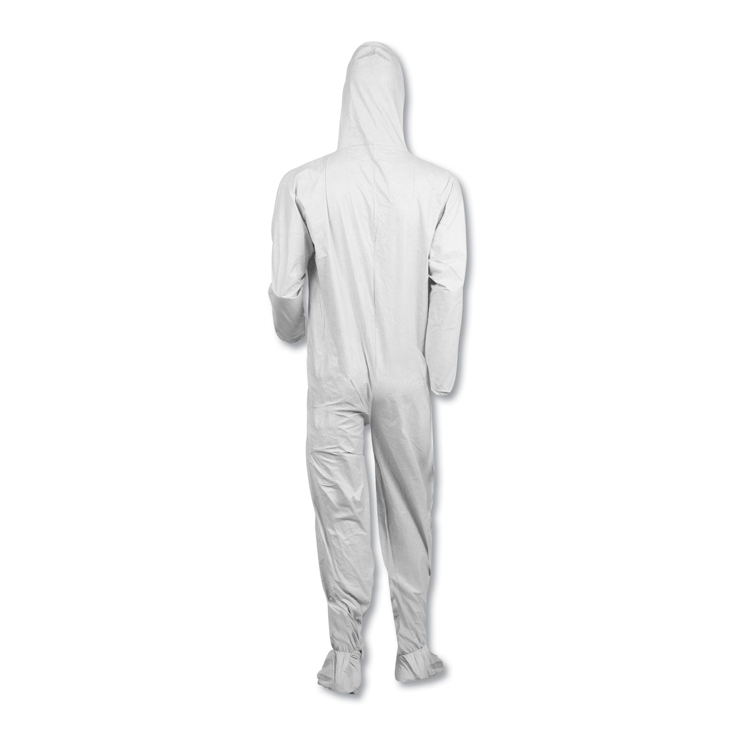 KleenGuard™ A40 Elastic-Cuff, Ankle, Hood and Boot Coveralls, 3X-Large, White, 25/Carton