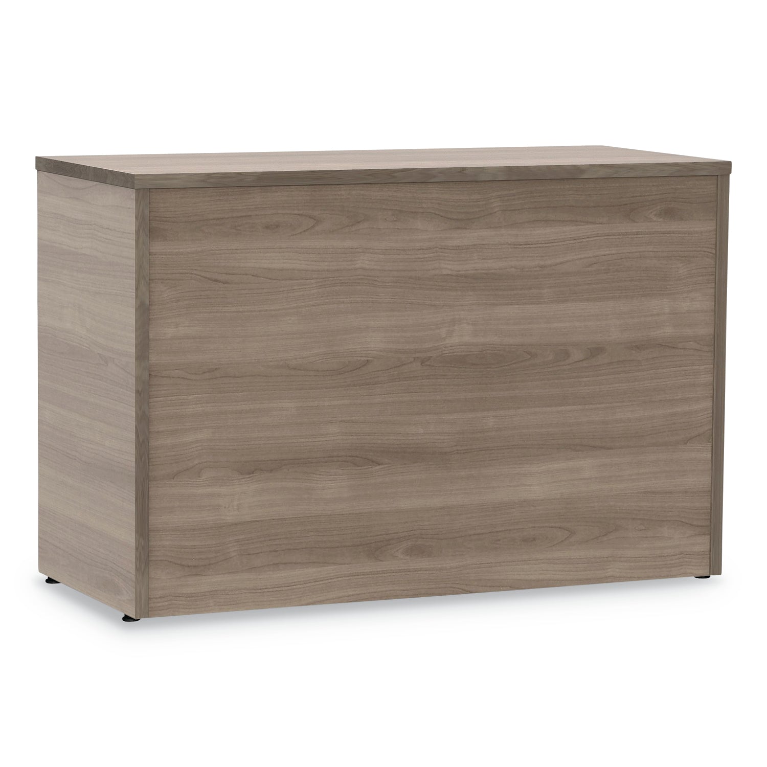 Linea Italia® Urban 36" Credenza, Bottom Pedestal, 35.25w x 15.25d x 23.75h, Natural Walnut