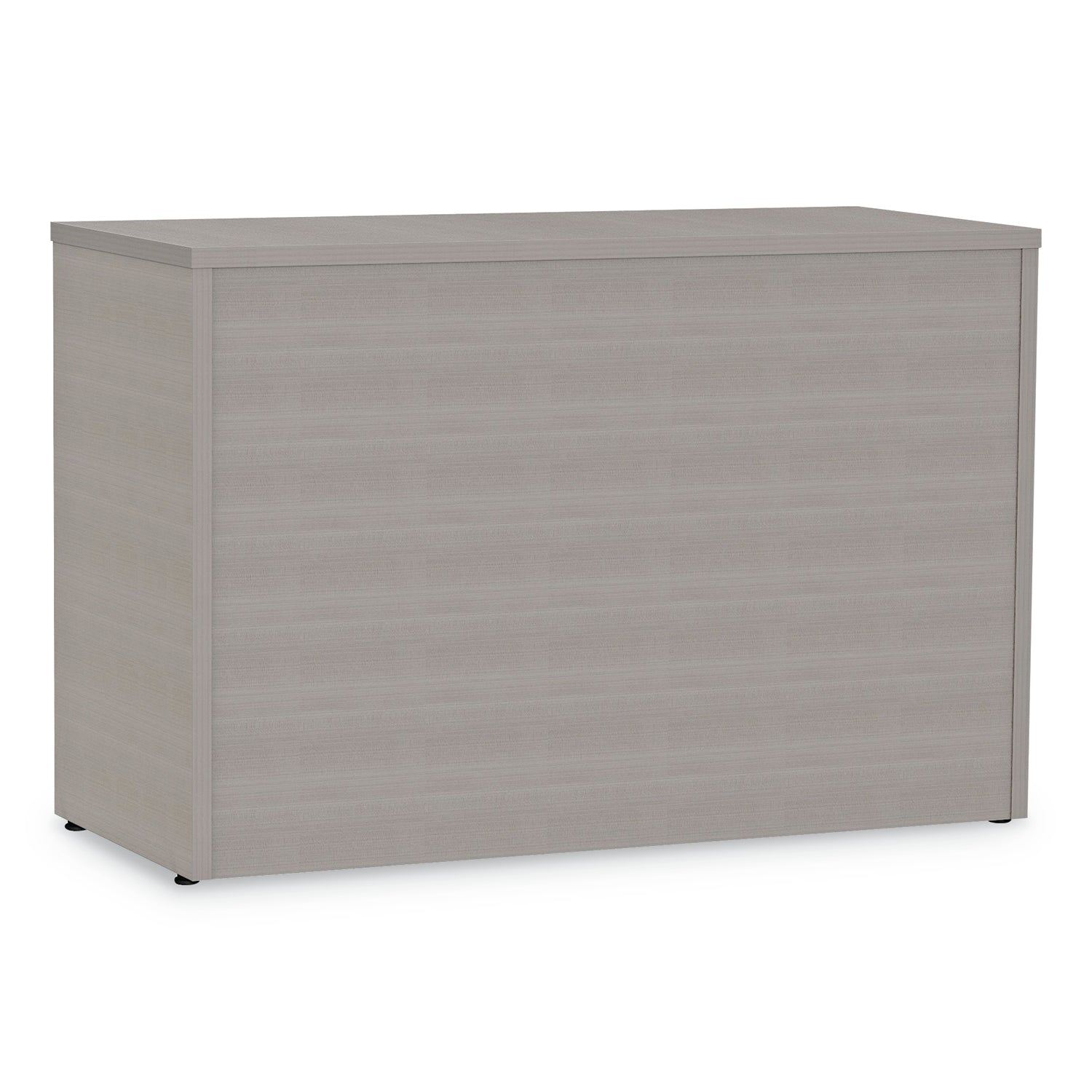 Linea Italia® Urban 36" Credenza, Bottom Pedestal, 35.25w x 15.25d x 23.75h, Ash