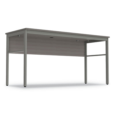 Linea Italia® Urban Series Desk Workstation, 59" x 23.75" x 29.5", Ash - Flipcost