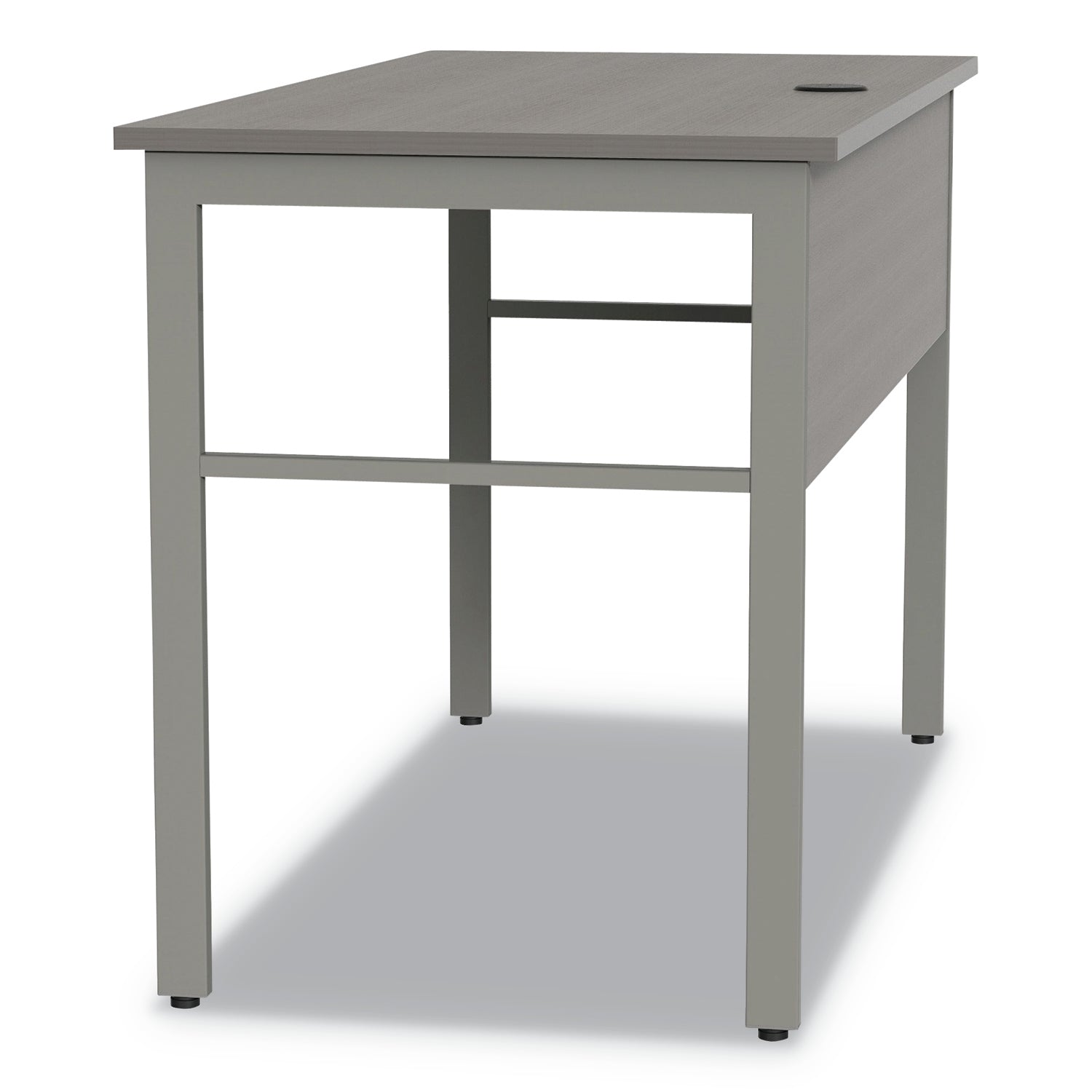 Linea Italia® Urban Series Desk Workstation, 47.25" x 23.75" x 29.5", Ash