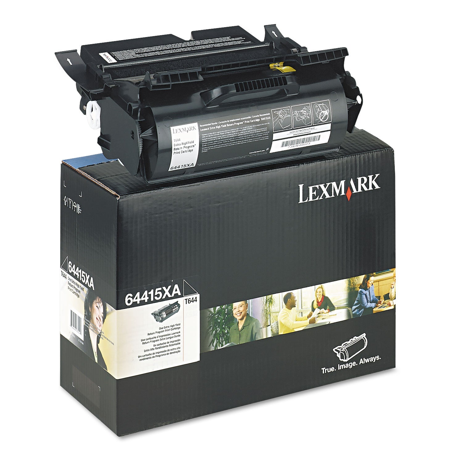 Lexmark™ 64415XA Return Program Extra High-Yield Toner, 32,000 Page-Yield, Black