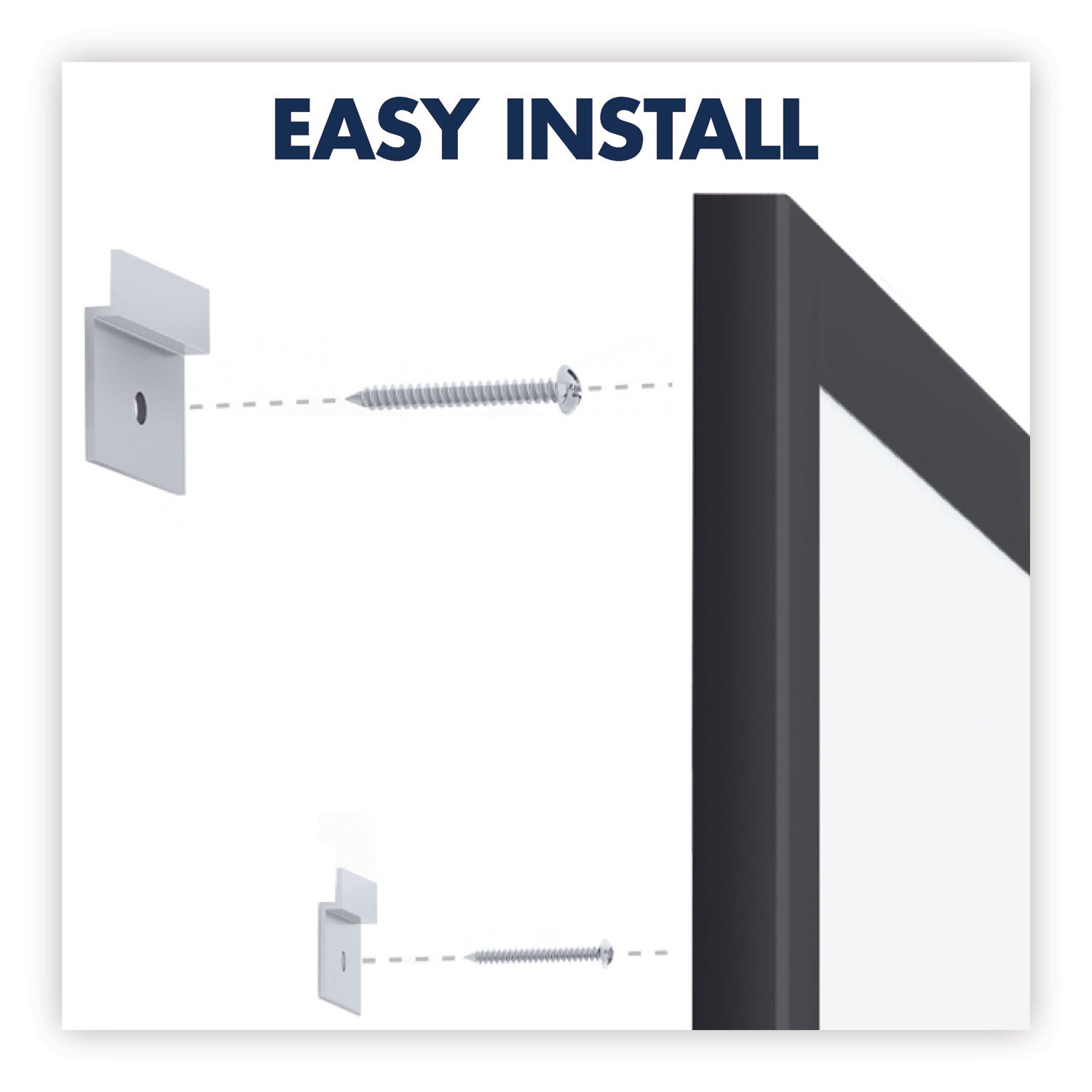 Quartet® Classic Series Total Erase Dry Erase Boards, 48 x 36, White Surface, Black Aluminum Frame