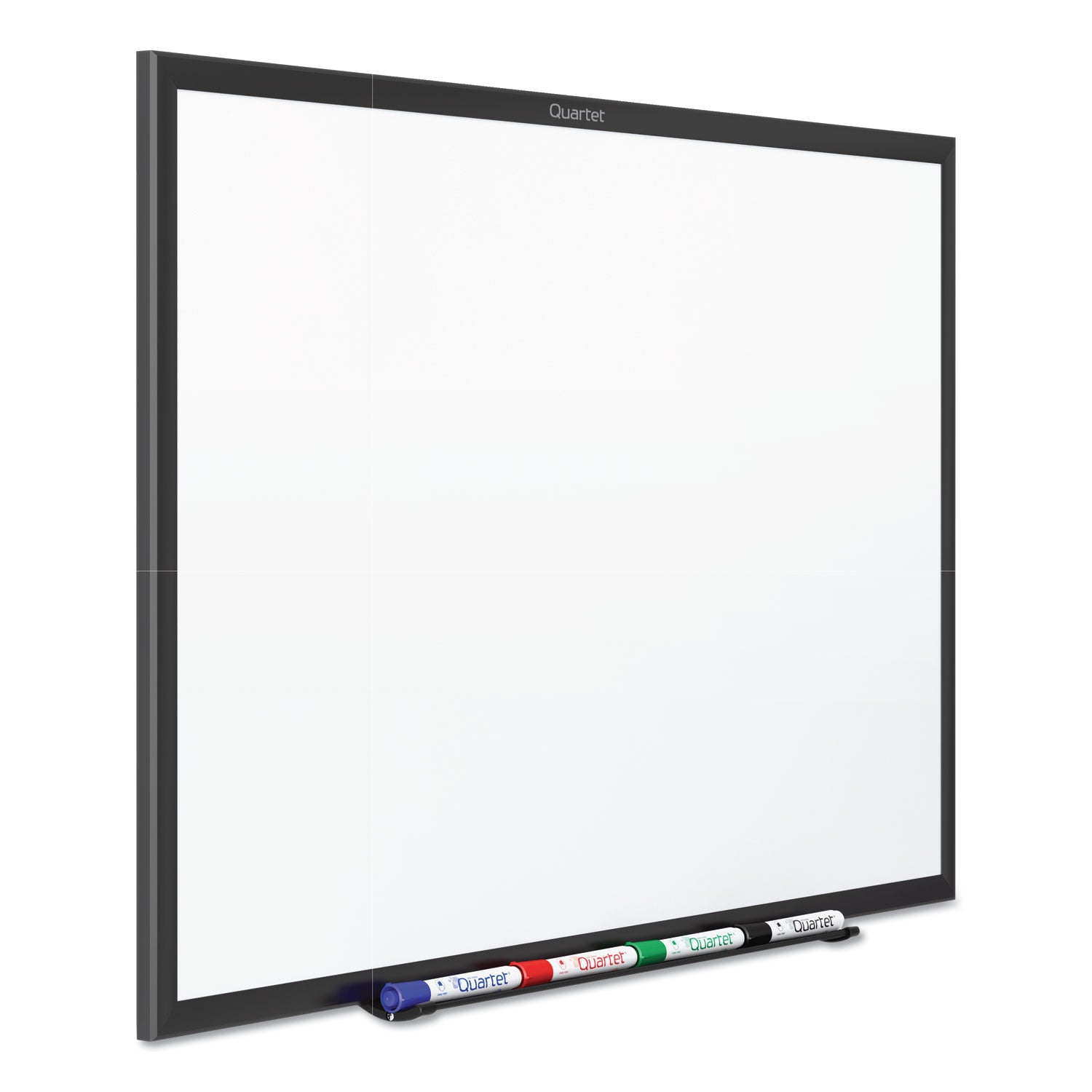 Quartet® Classic Series Total Erase Dry Erase Boards, 48 x 36, White Surface, Black Aluminum Frame