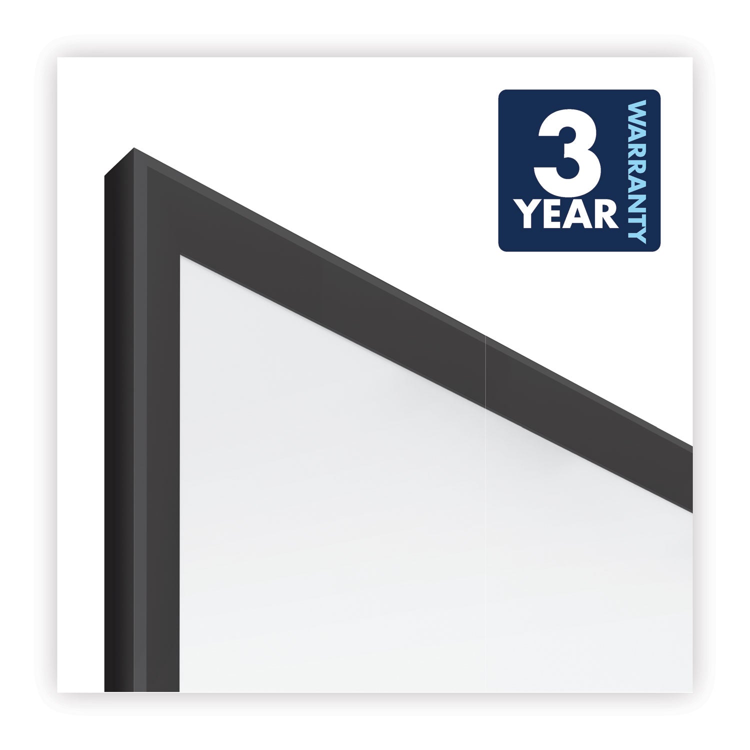 Quartet® Classic Series Total Erase Dry Erase Boards, 48 x 36, White Surface, Black Aluminum Frame