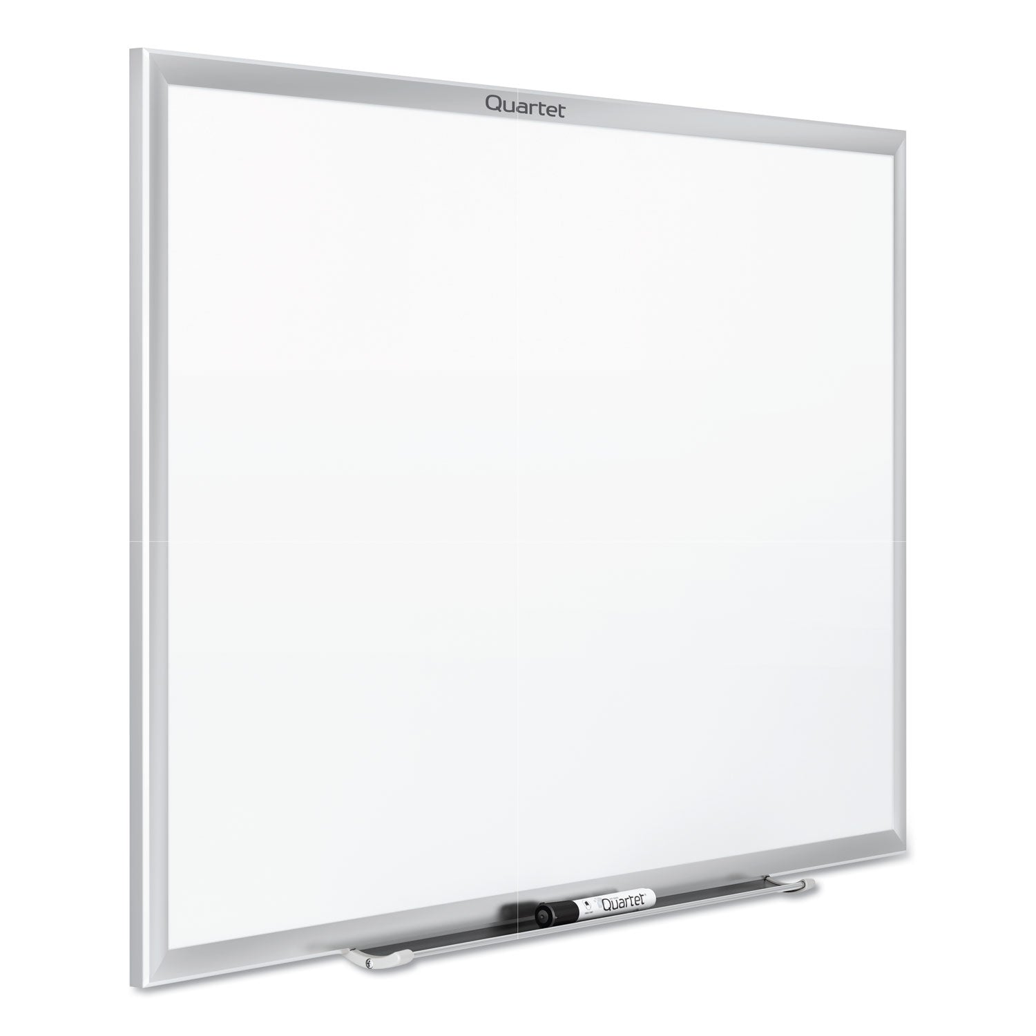 Quartet® Classic Series Total Erase Dry Erase Boards, 24 x 18, White Surface, Silver Anodized Aluminum Frame