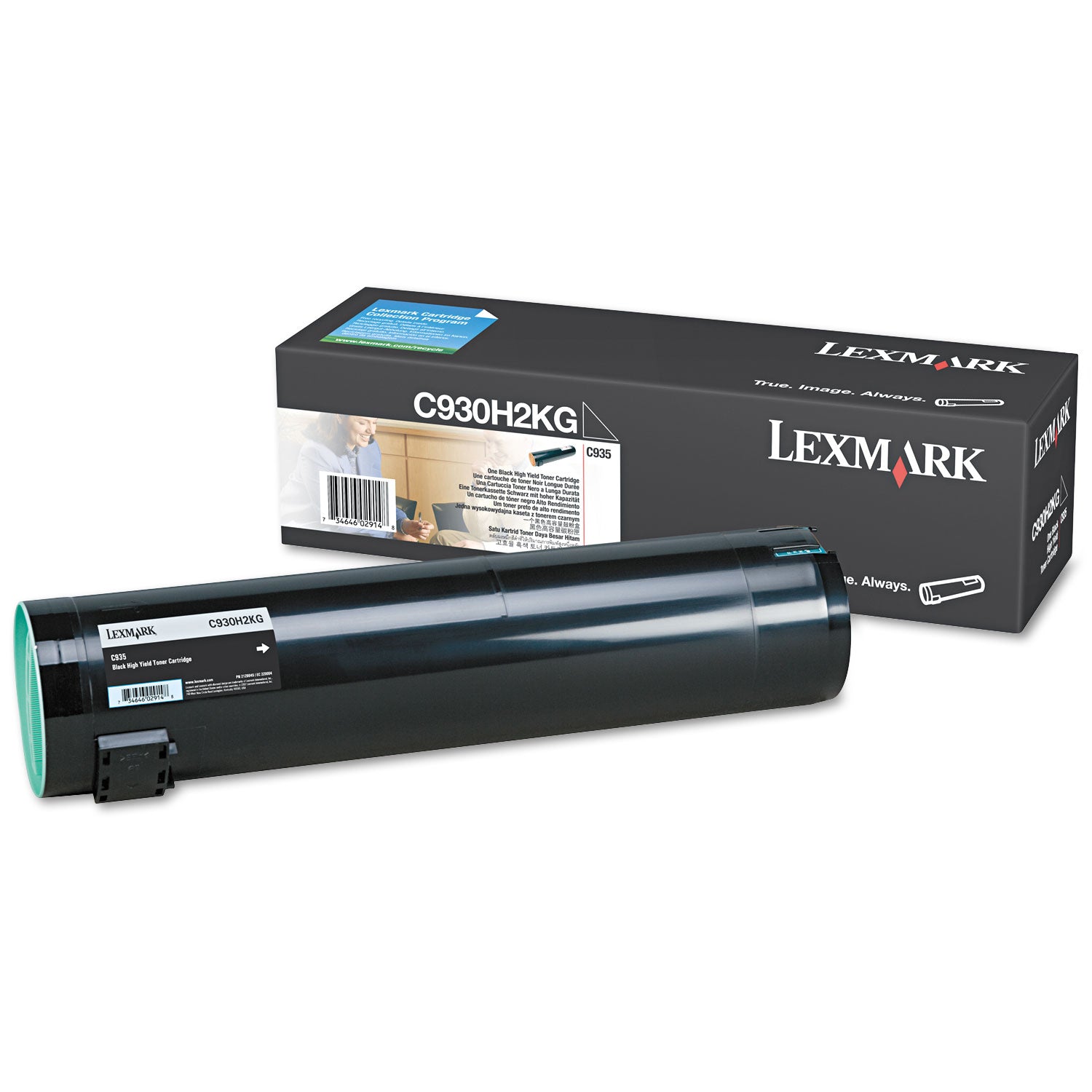 C930H2KG High-Yield Toner, 38,000 Page-Yield, Black