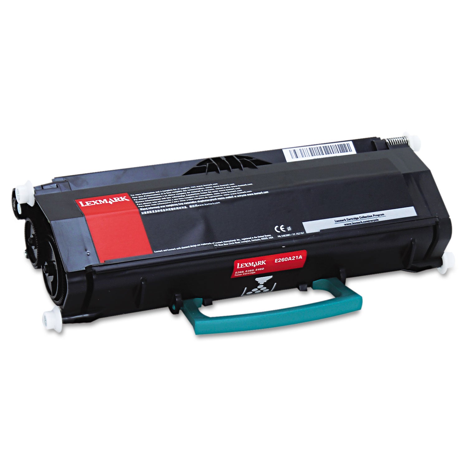 Lexmark™ E260A21A Toner, 3,500 Page-Yield, Black