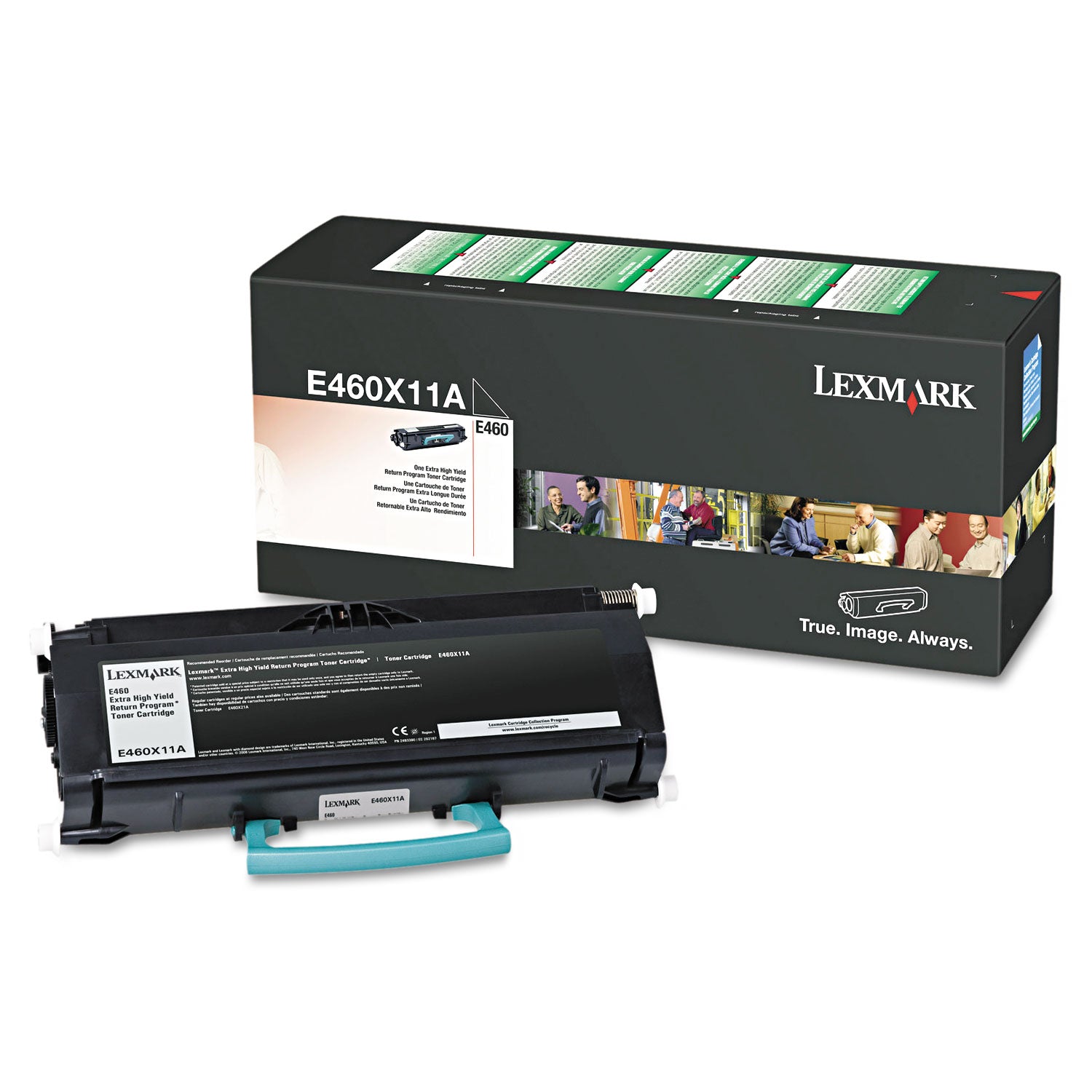 E460X11A Return Program Extra High-Yield Toner, 15,000 Page-Yield, Black