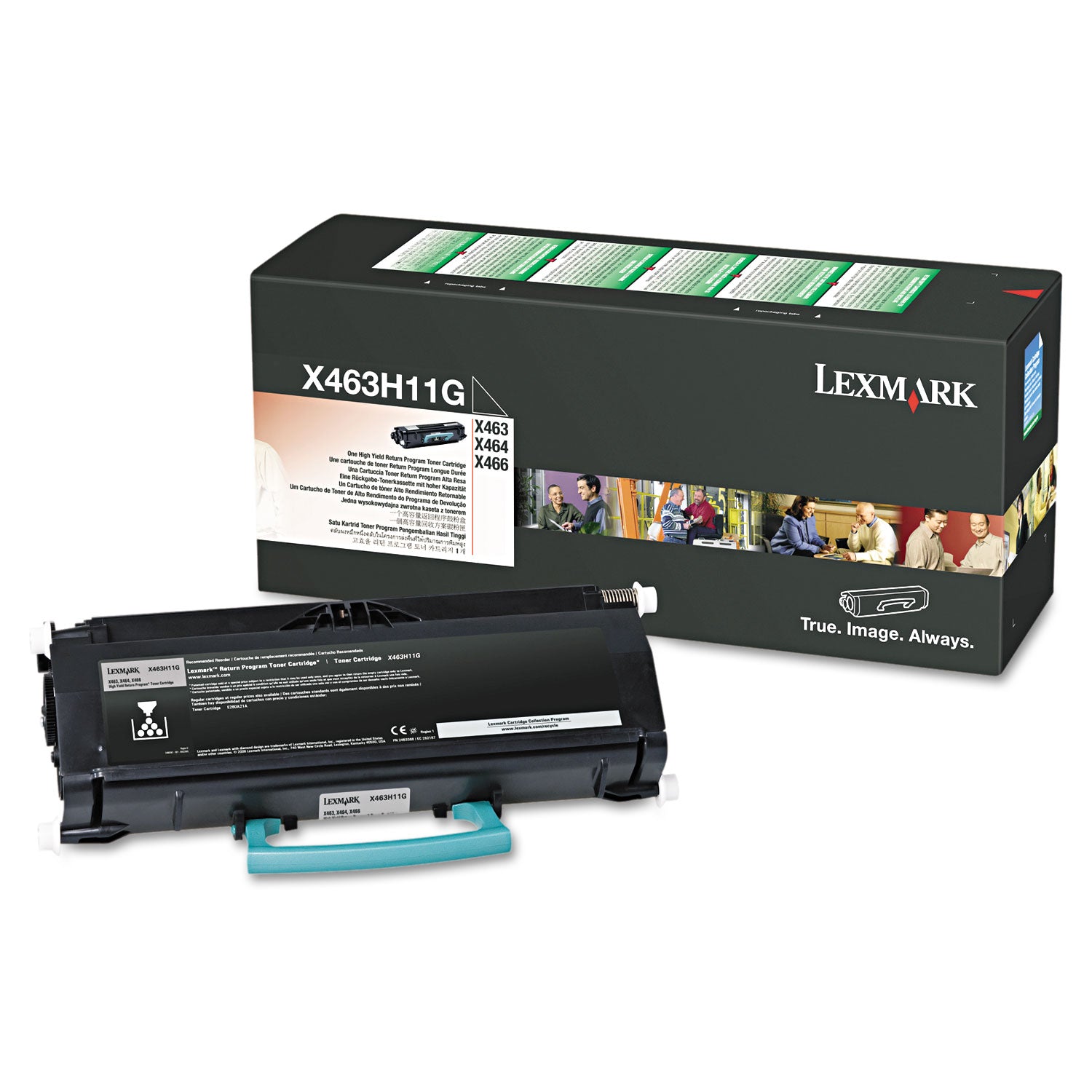 X463H11G Return Program High-Yield Toner, 9,000 Page-Yield, Black