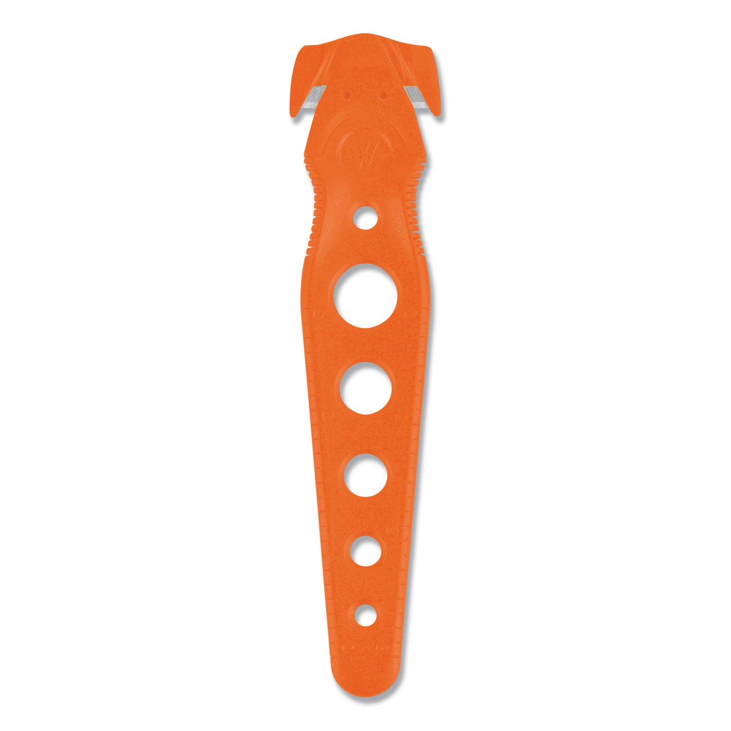 Safety Cutter, 1.2" Blade, 5.75" Plastic Handle, Orange, 5/Pack