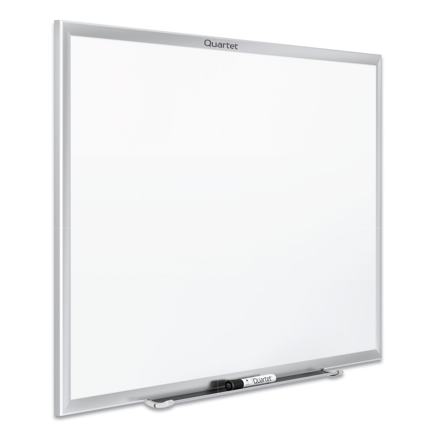 Quartet® Classic Series Total Erase Dry Erase Boards, 72 x 48, White Surface, Silver Anodized Aluminum Frame