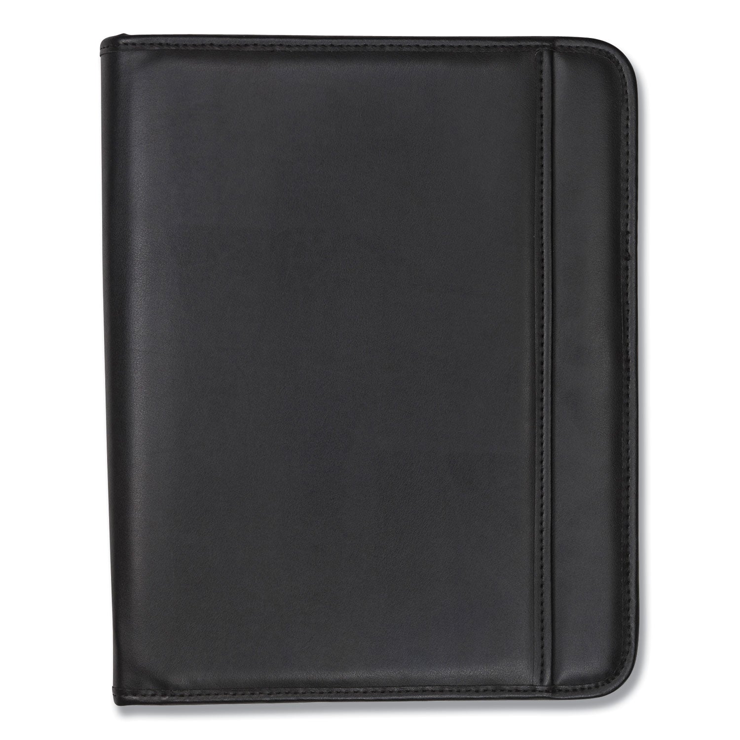 Professional Zippered Pad Holder, Pockets/Slots, Writing Pad, Black