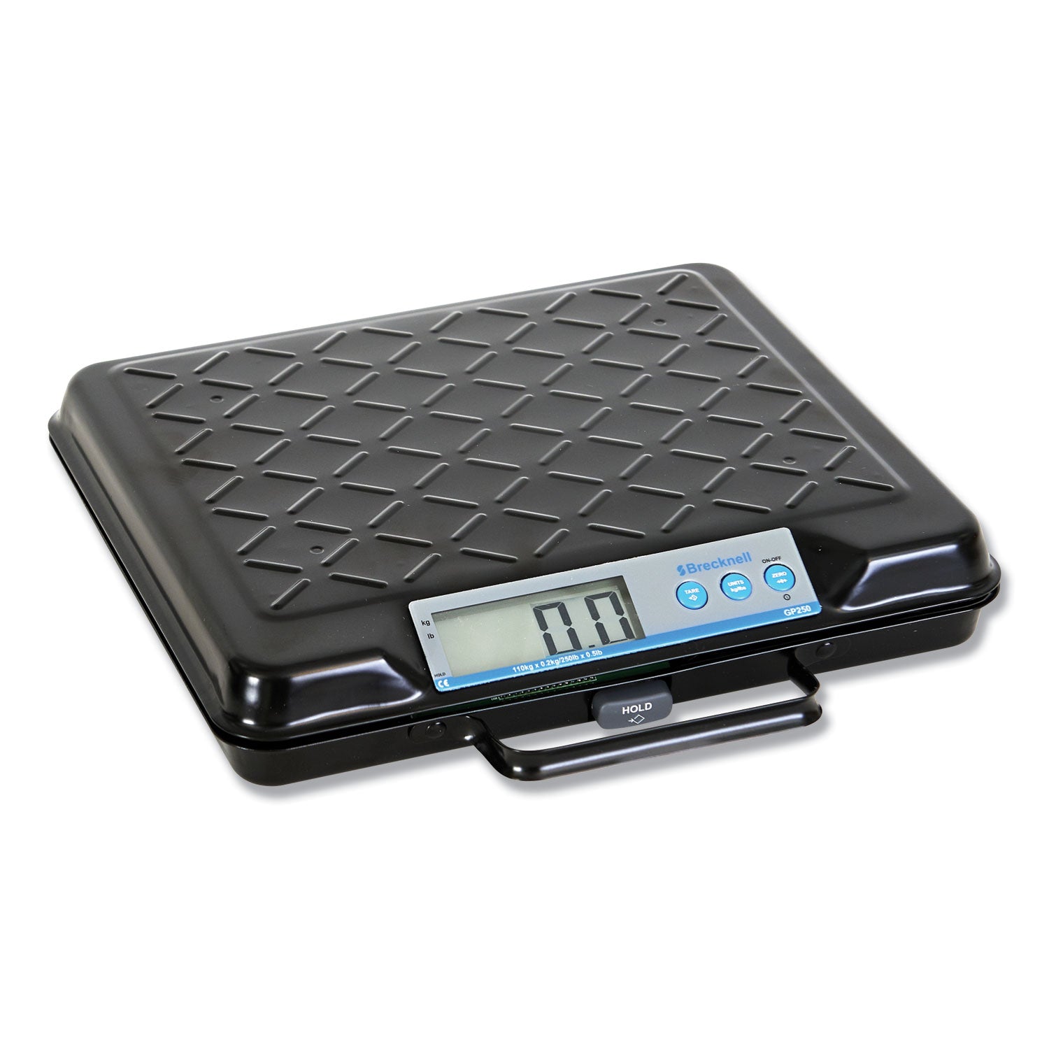 Brecknell Portable Electronic Utility Bench Scale, 250 lb Capacity, 12.5 x 10.95 x 2.2  Platform