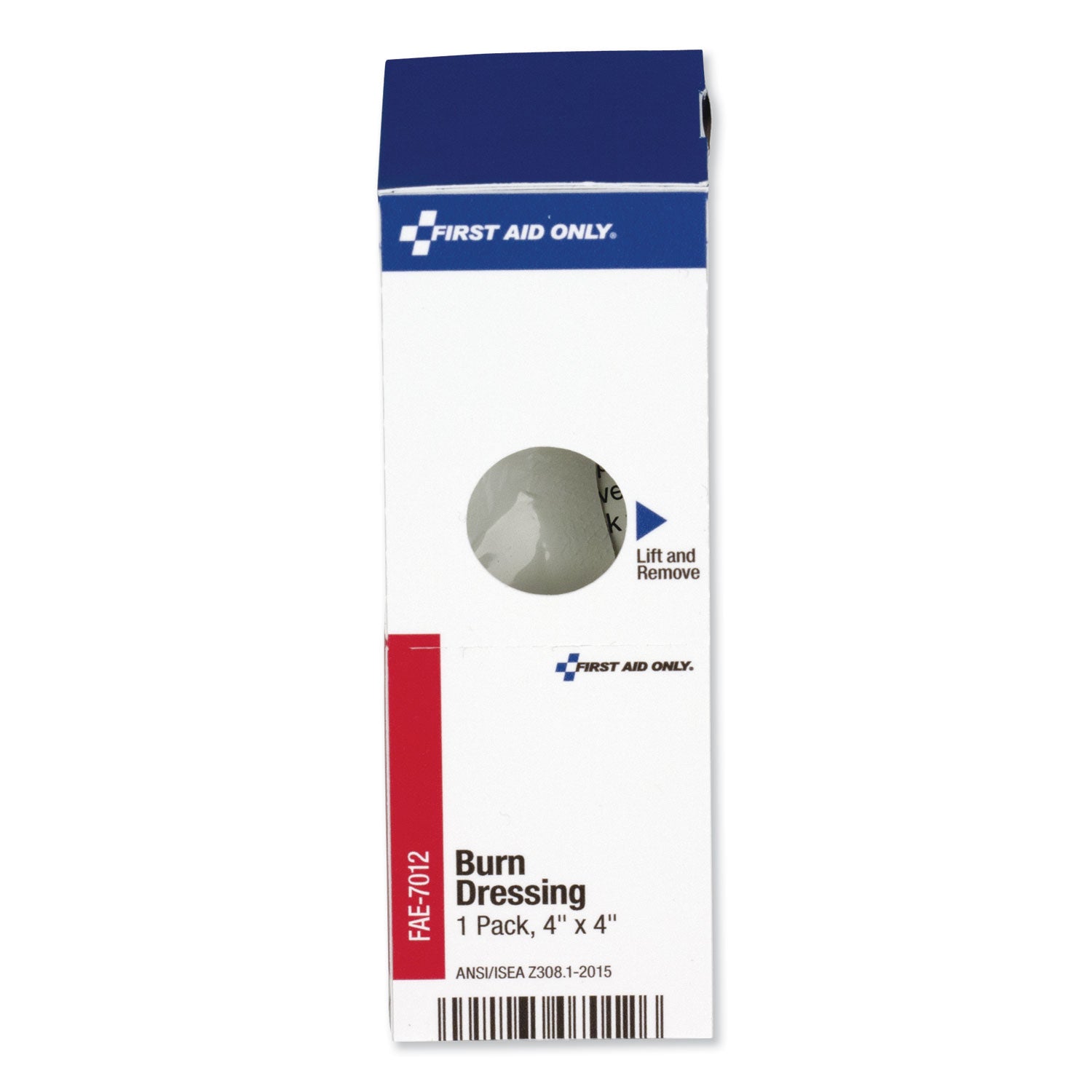 First Aid Only™ SmartCompliance Refill Burn Dressing, 4 x 4, White