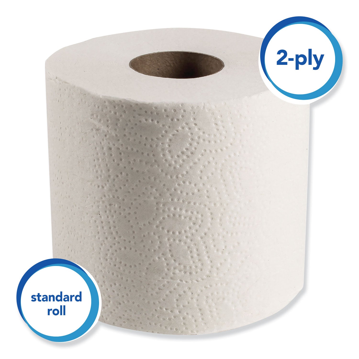 Scott® Essential Standard Roll Bathroom Tissue for Business, Septic Safe, 2-Ply, White, 550 Sheets/Roll