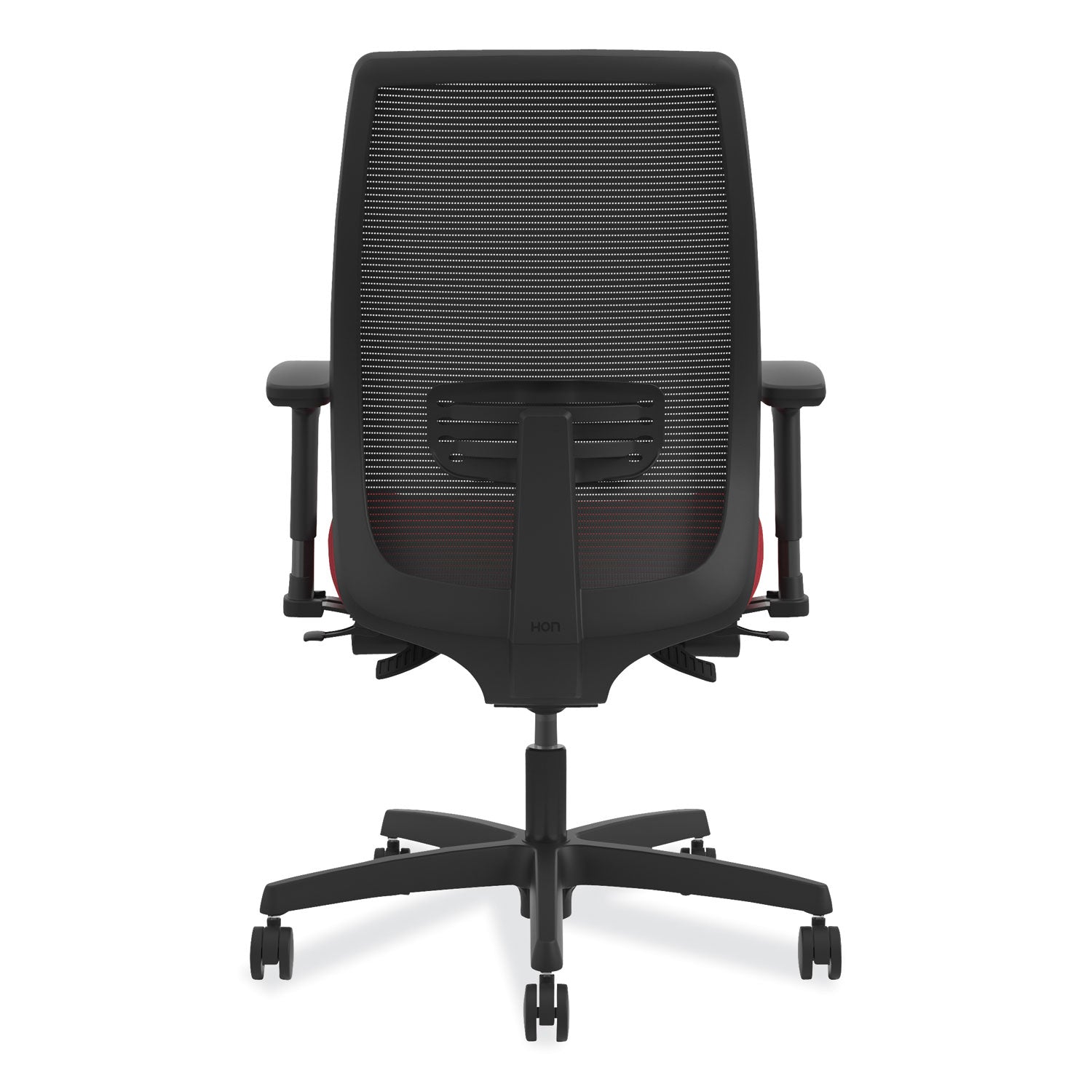 HON® Endorse Mesh Mid-Back Work Chair, Supports Up to 300 lb, 17.5" to 21.75" Seat Height, Black