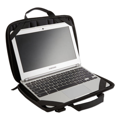 Guardian Work-In Case with Pocket, Fits Devices Up to 13.3", Polyester, 13 x 2.4 x 9.8, Black Flipcost Flipcost