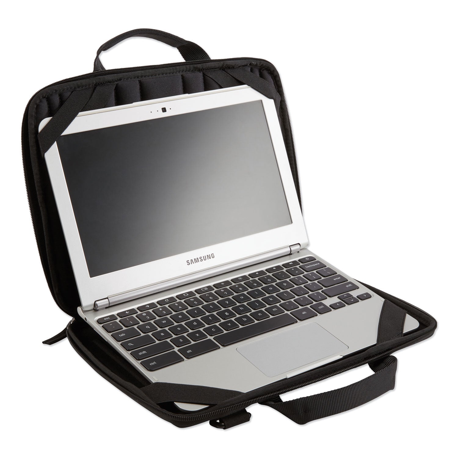 Case Logic® Guardian Work-In Case with Pocket, Fits Devices Up to 13.3", Polyester, 13 x 2.4 x 9.8, Black