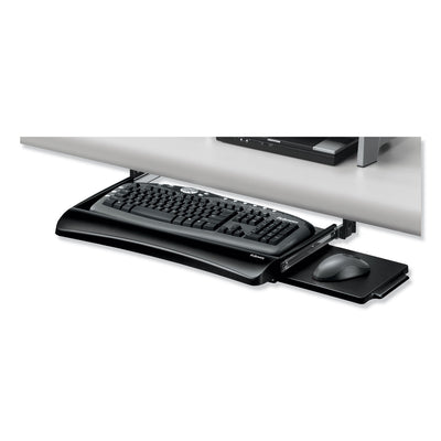 FELLOWES MFG. CO. Office Suites Underdesk Keyboard Drawer, 20.13w x 7.75d, Black - Flipcost