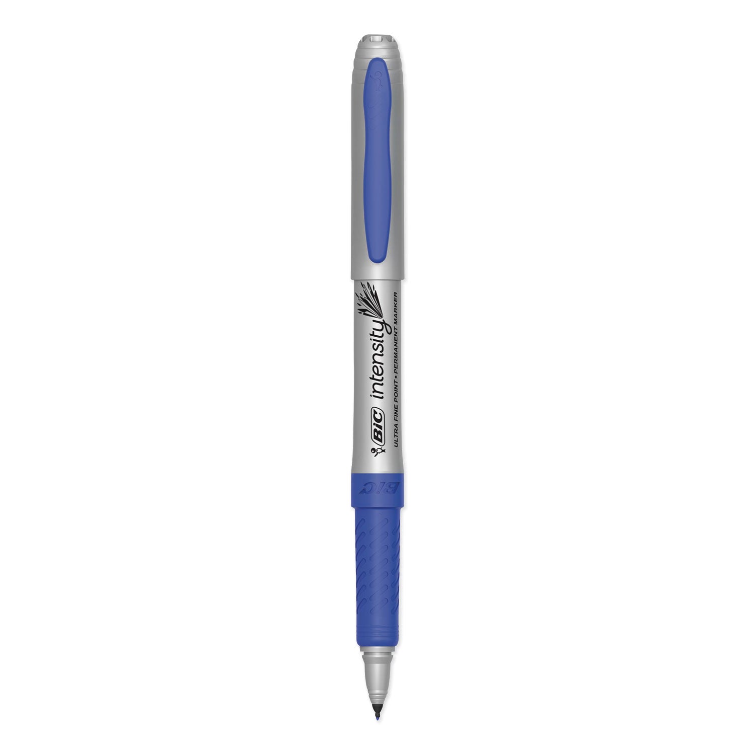 Intensity Ultra Fine Tip Permanent Marker, Extra-Fine Needle Tip, Deep Sea Blue, Dozen BIC® Flipcost