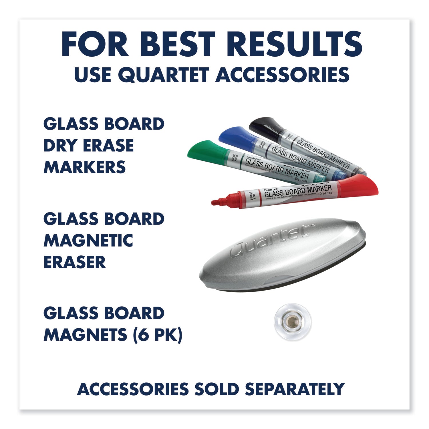 Quartet® Infinity Glass Marker Board, 48 x 36, Frosted Surface