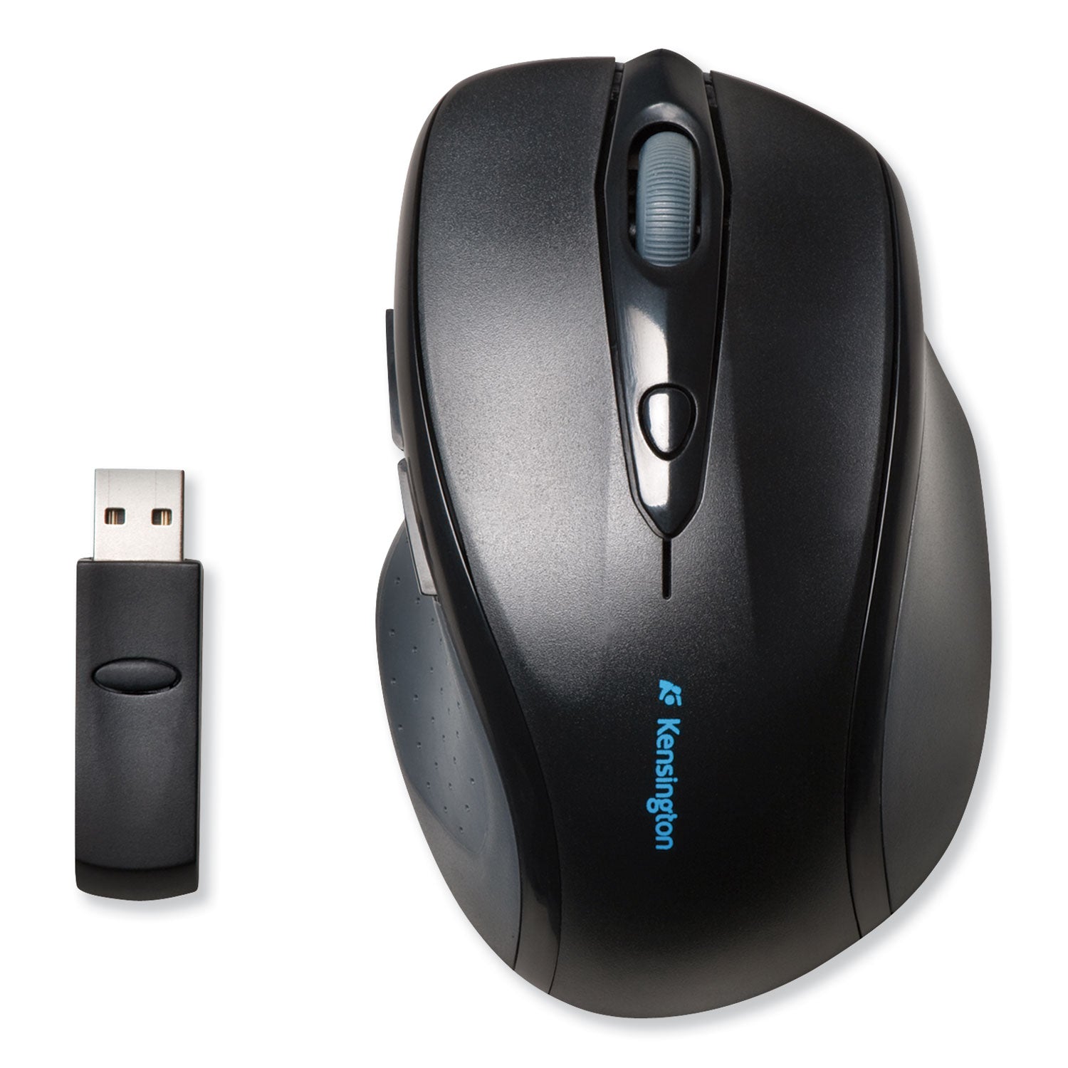 Kensington® Pro Fit Full-Size Wireless Mouse, 2.4 GHz Frequency/30 ft Wireless Range, Right Hand Use, Black