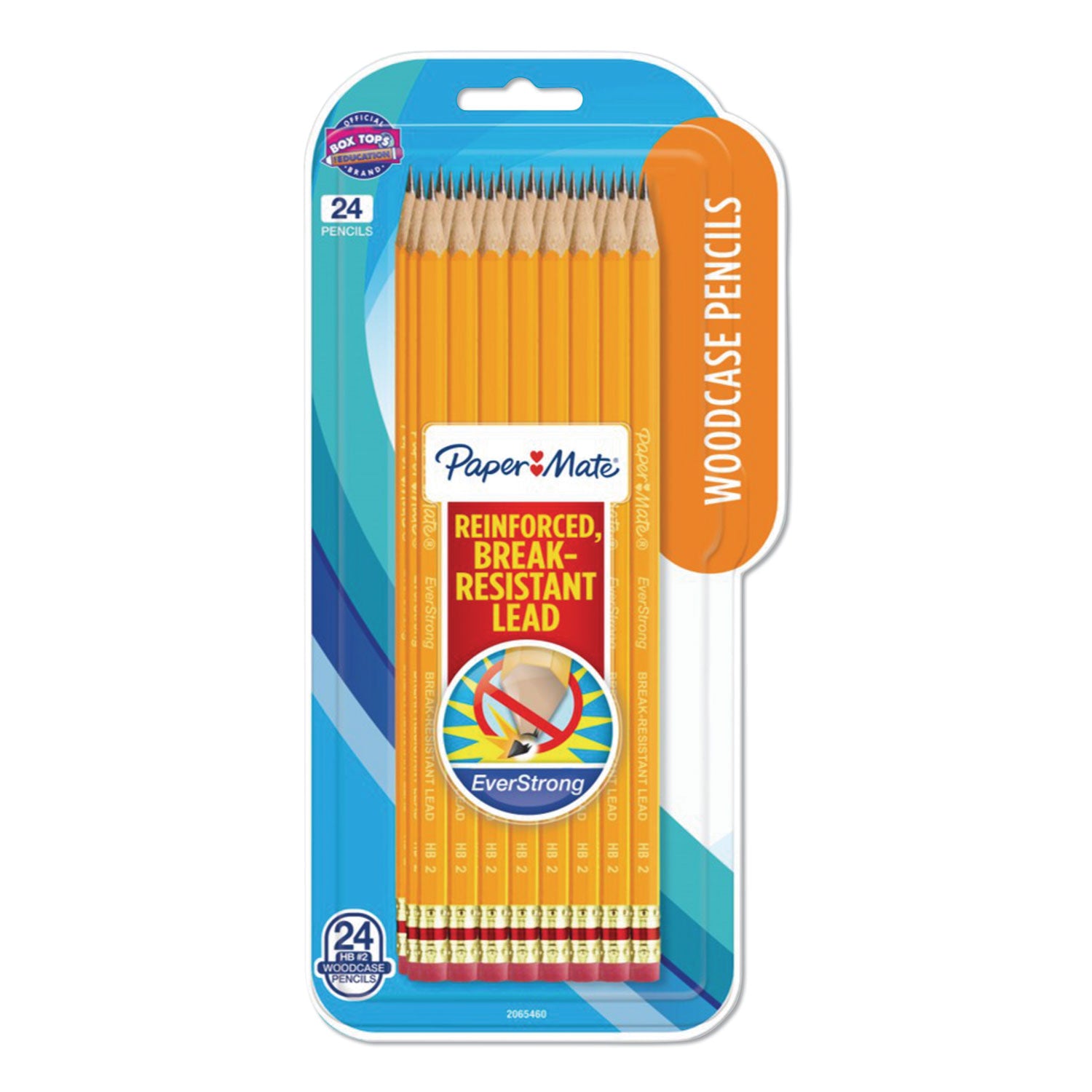 EverStrong #2 Pencils, HB (#2), Black Lead, Yellow Barrel, 24/Pack Paper Mate® Flipcost