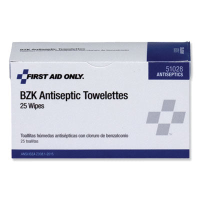 PhysiciansCare® by First Aid Only® First Aid Antiseptic Towelettes, 25/Box - Flipcost