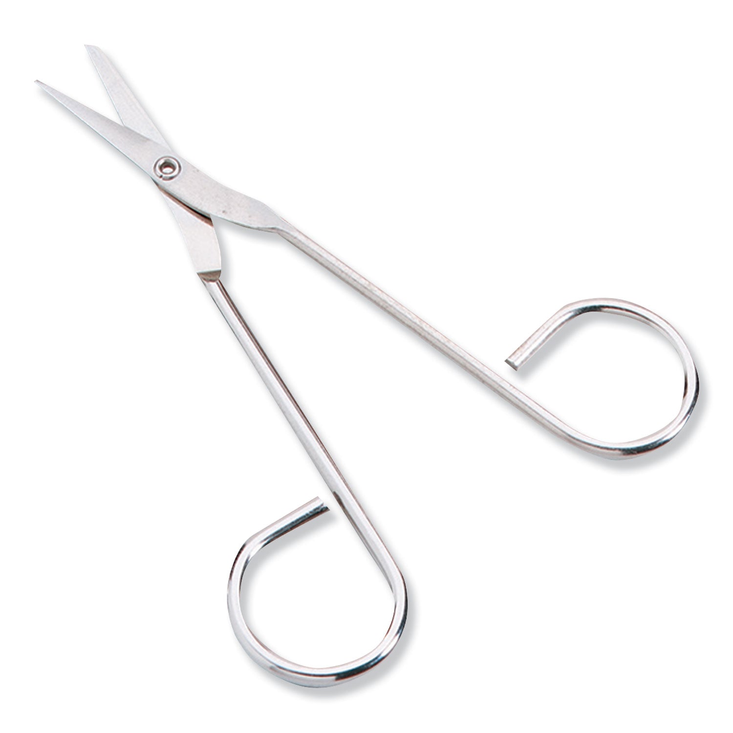 First Aid Only™ Scissors, 4.5" Long, Straight Nickel Handle