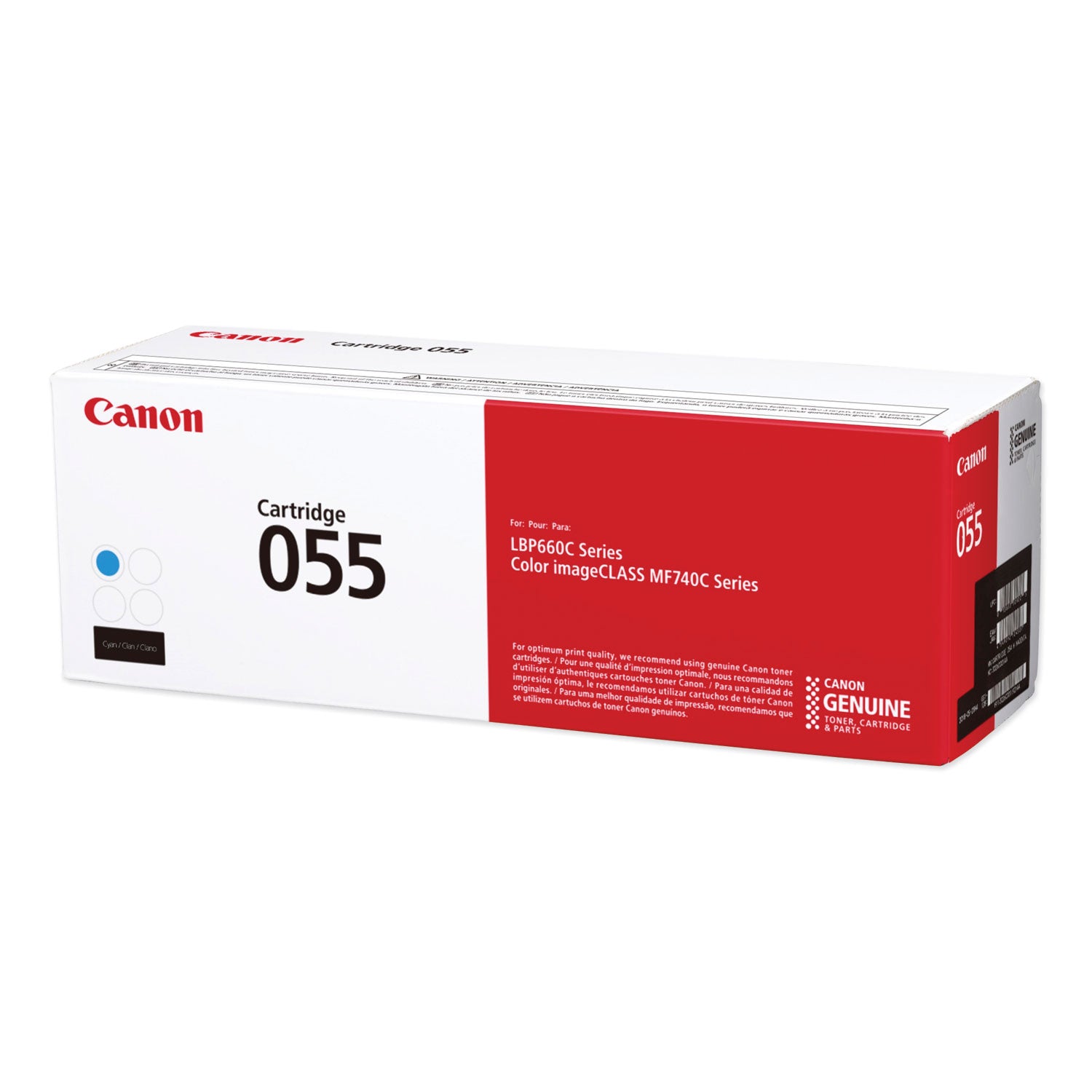 3015C001 (055) Toner, 2,100 Page-Yield, Cyan