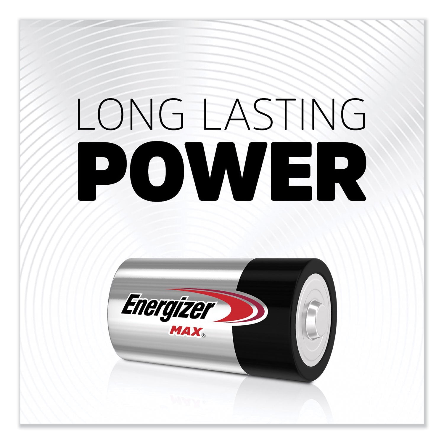 Energizer® MAX Alkaline D Batteries, 1.5 V, 8/Pack