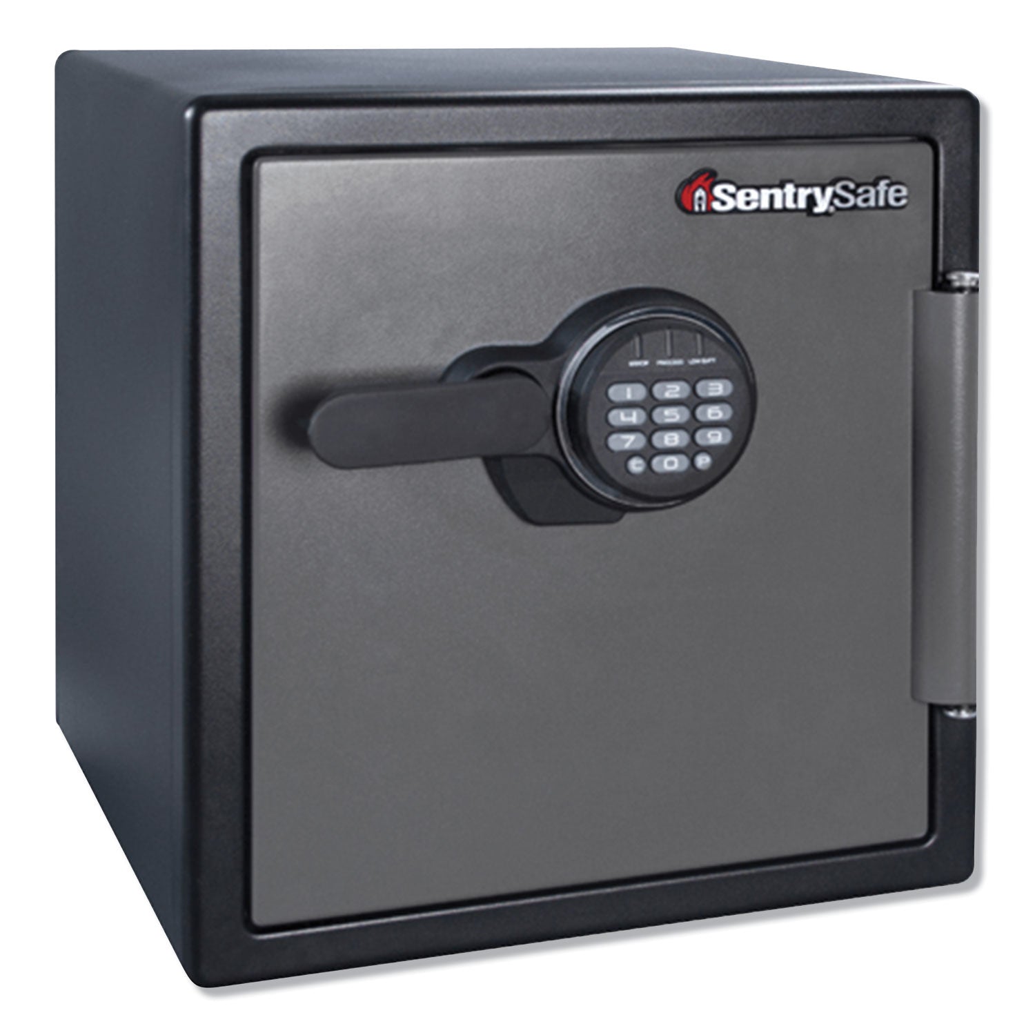 Fire-Safe with Digital Keypad Access, 1.23 cu ft, 16.38w x 19.38d x 17.88h, Gunmetal