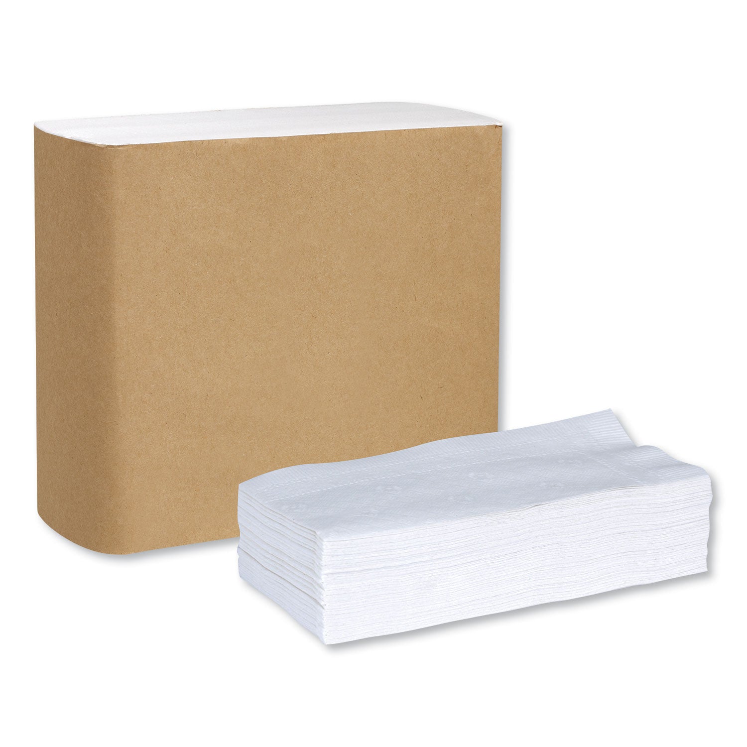 Tork® Universal Dinner Napkins, 1-Ply, 15" x 17", 1/8 Fold, White, 3000/Carton