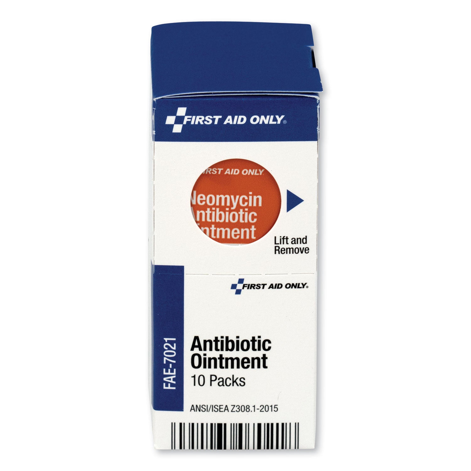 First Aid Only™ SmartCompliance Antibiotic Ointment, 0.9 g Packet, 10/Box