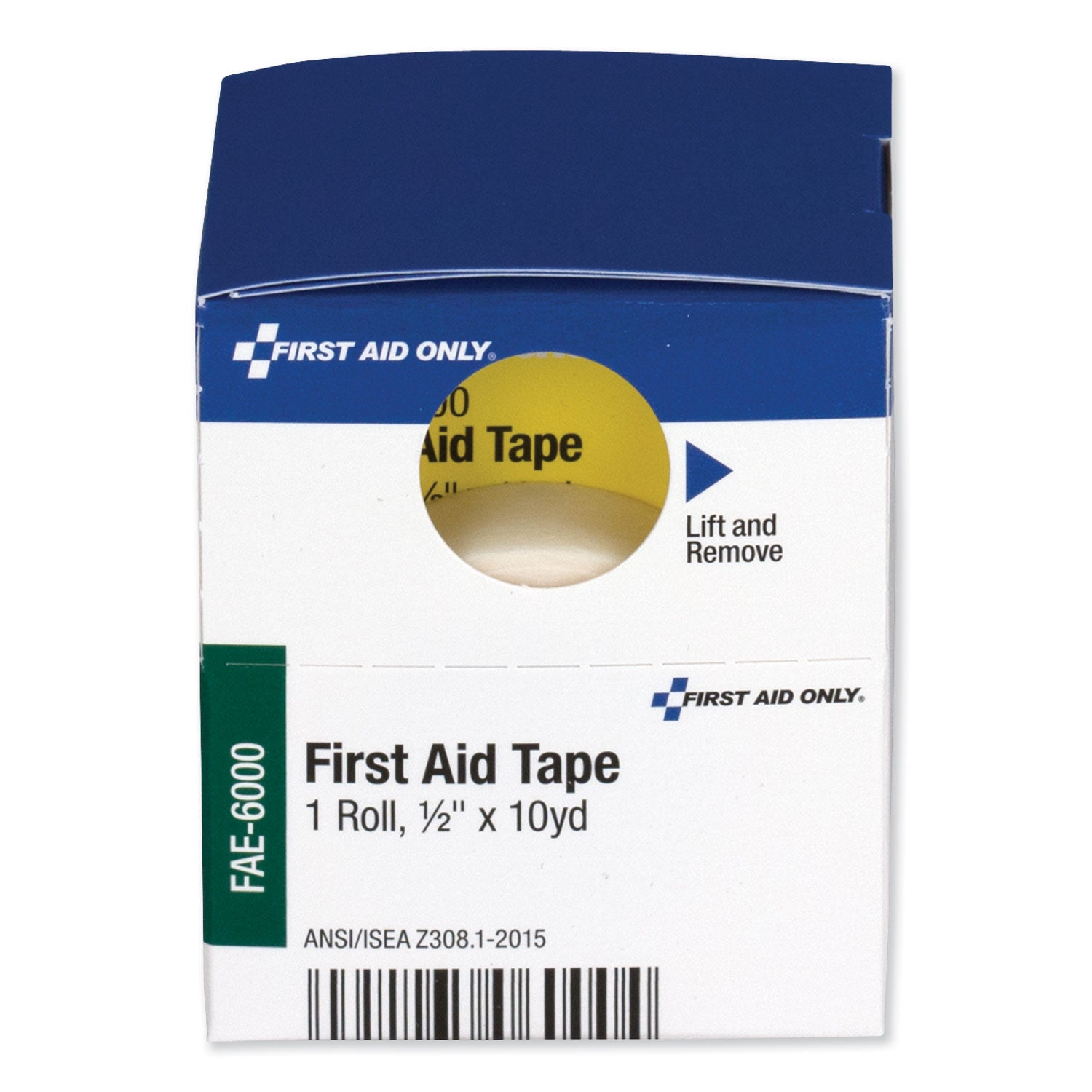 First Aid Only™ First Aid Tape, Acrylic, 0.5" x 10 yds, White