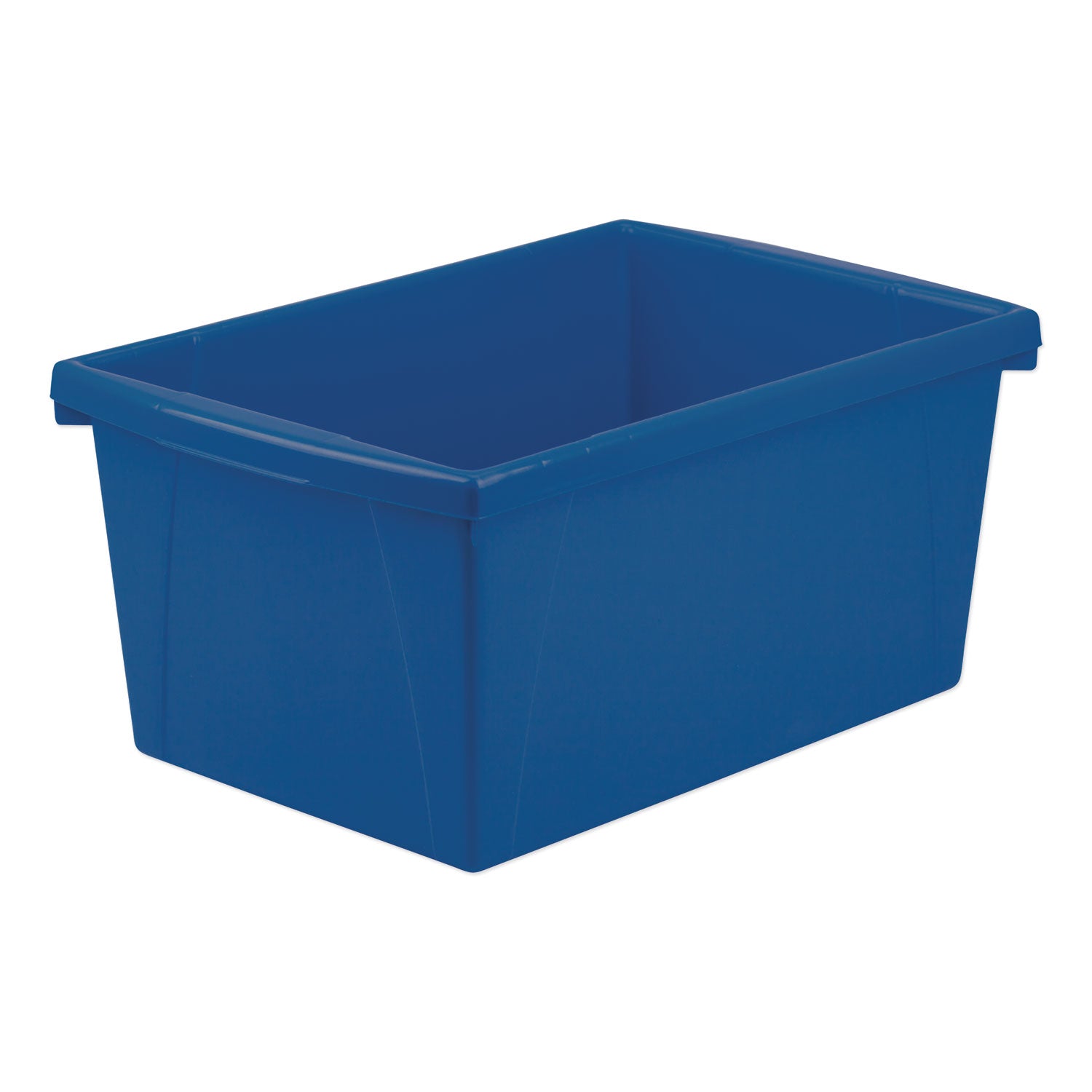 Storex Storage Bins, 5.5 gal, 10.63 x 15.63 x 8, Randomly Assorted Colors