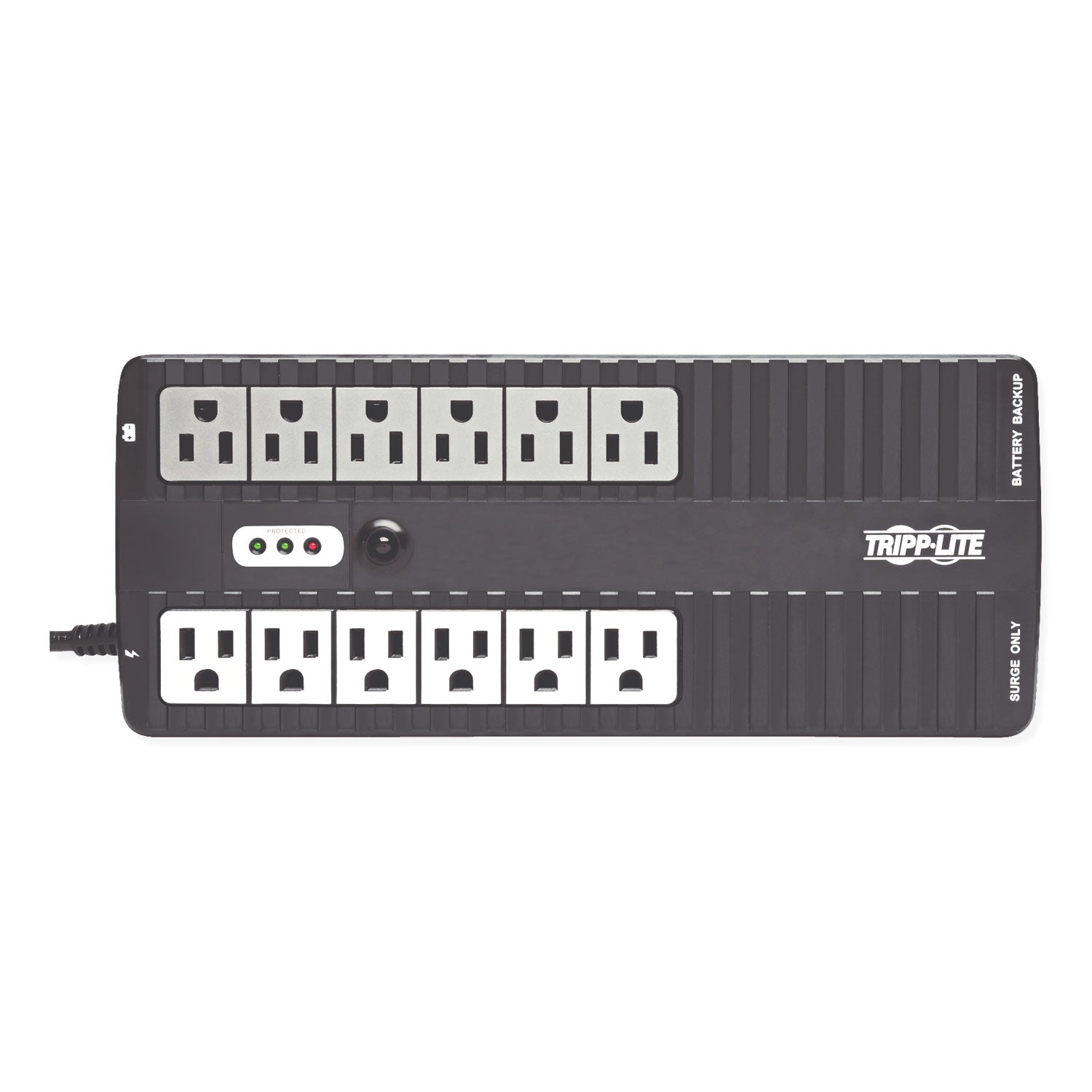 Tripp Lite by Eaton Internet Office Ultra-Compact Desktop Standby UPS, 12 Outlets, 750 VA, 420 J