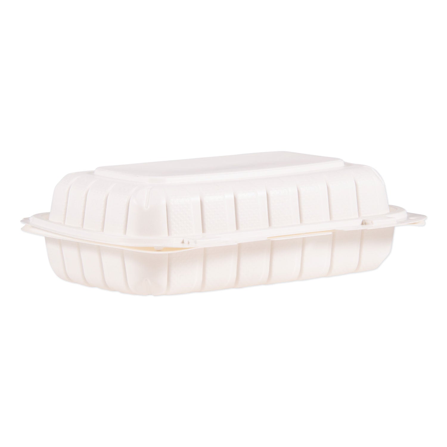 Dart® Hinged Lid Containers, Hoagie Container, 6.5 x 9 x 2.8, White, Plastic, 200/Carton