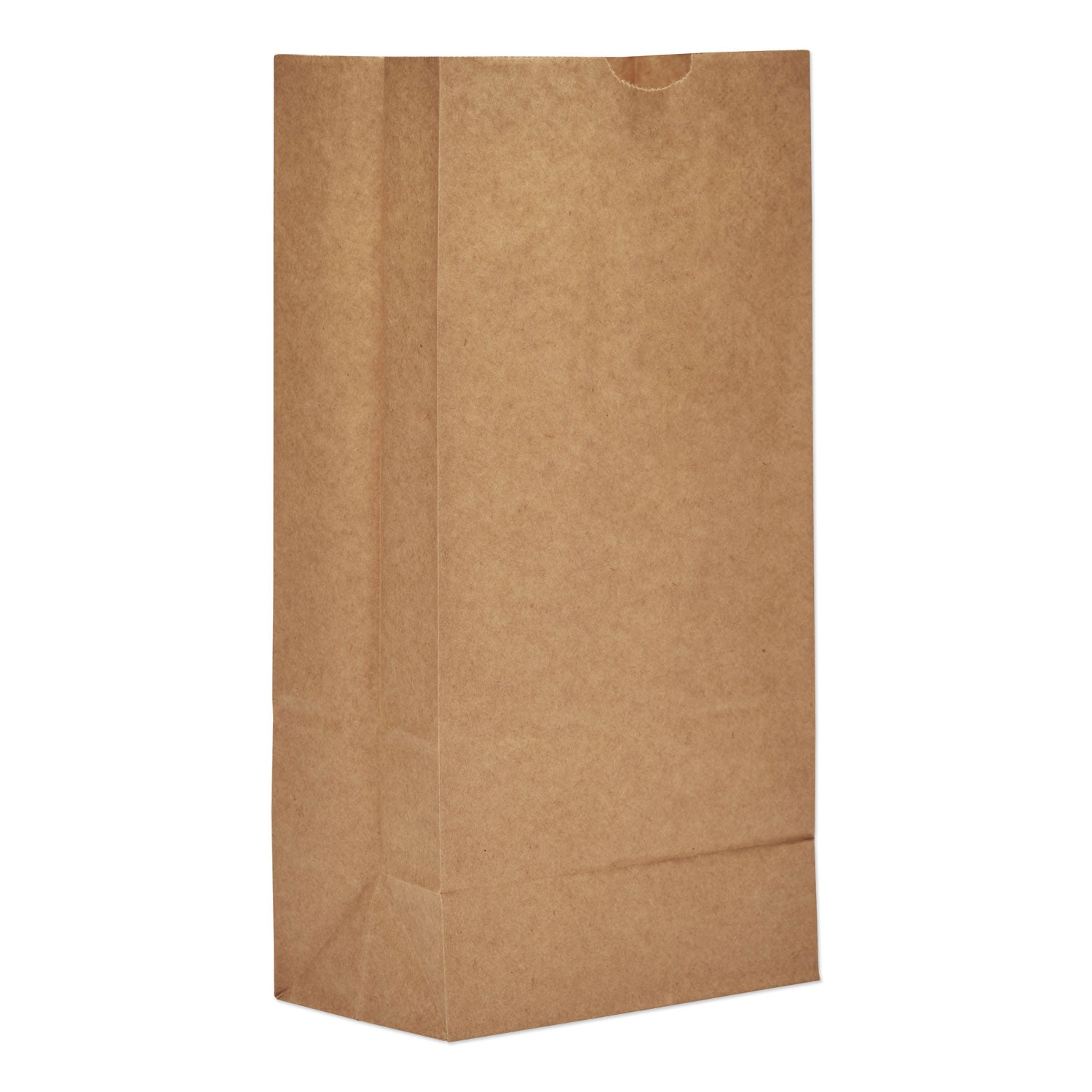 GEN Grocery Paper Bags, 57 lb Capacity, #8, 6.13"" x 4.17"" x 12.44"", Kraft, 500 Bags