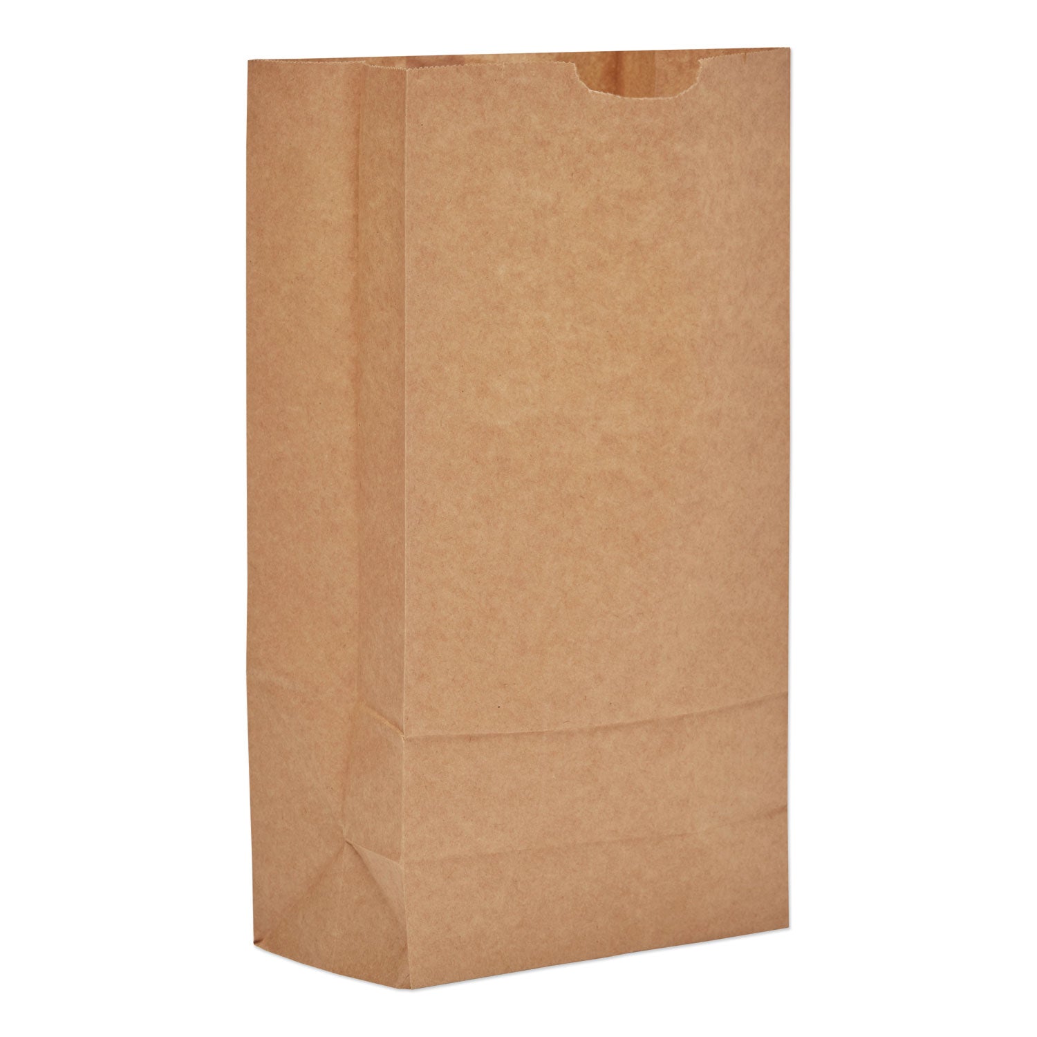 Grocery Paper Bags, 35 lb Capacity, #10, 6.31" x 4.19" x 12.38", Kraft, 2,000 Bags