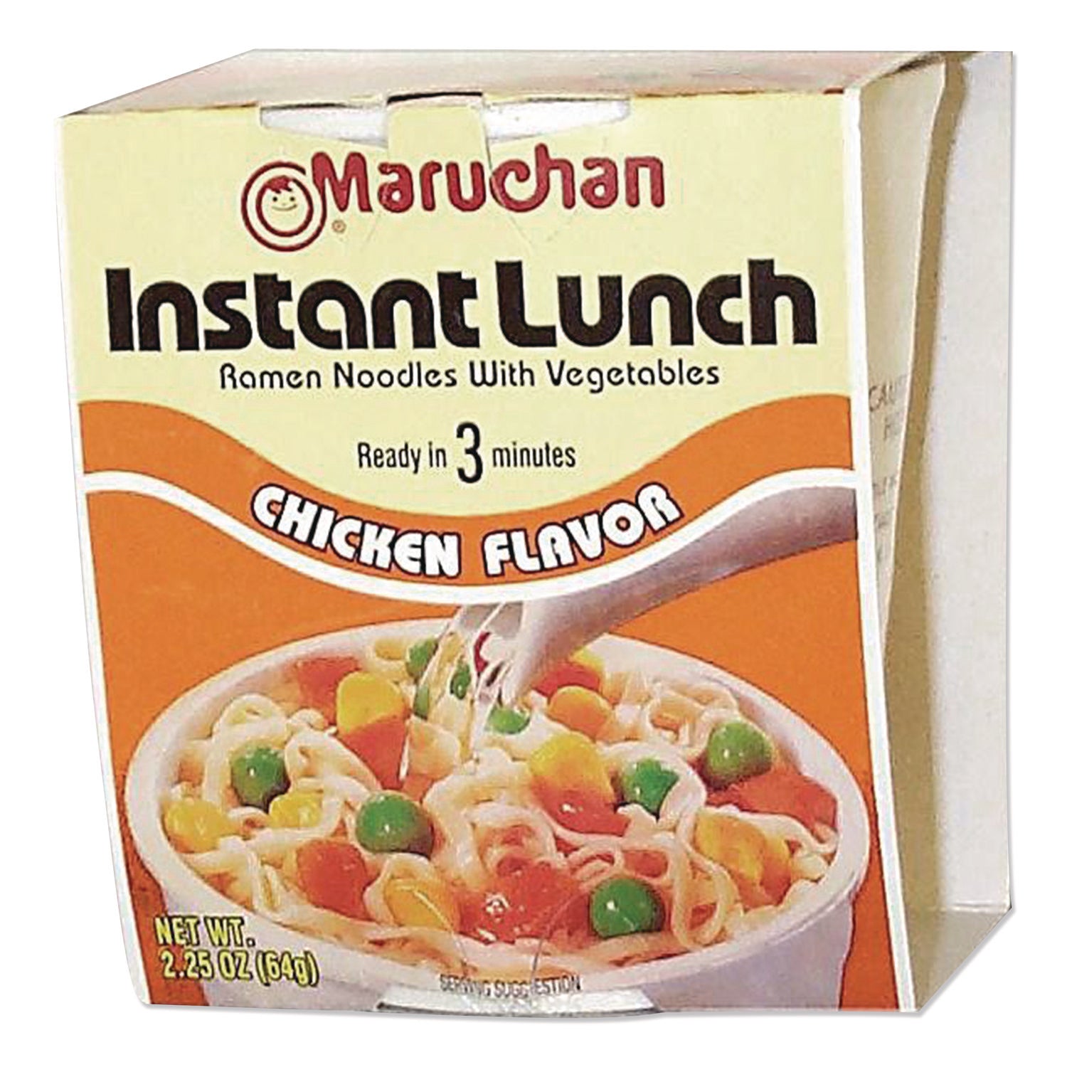 Maruchan® Instant Lunch, Chicken, 2.25 Oz Cups, 12/carton